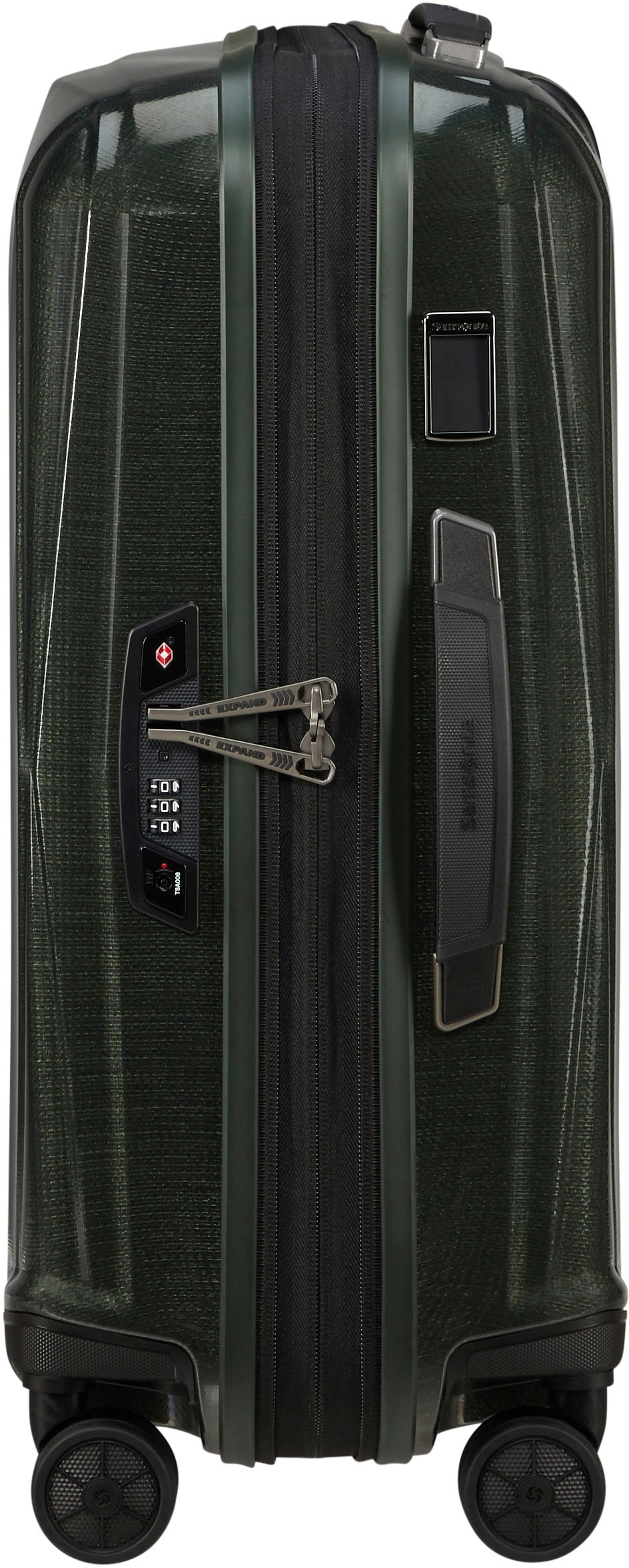 Samsonite Hartschalen-Trolley »MAJOR-LITE, verschiedene Größen und Farben« 37 4 Rollen Reisekoffer Volumenerweiterung bei S Reisegepäck Made in Europe