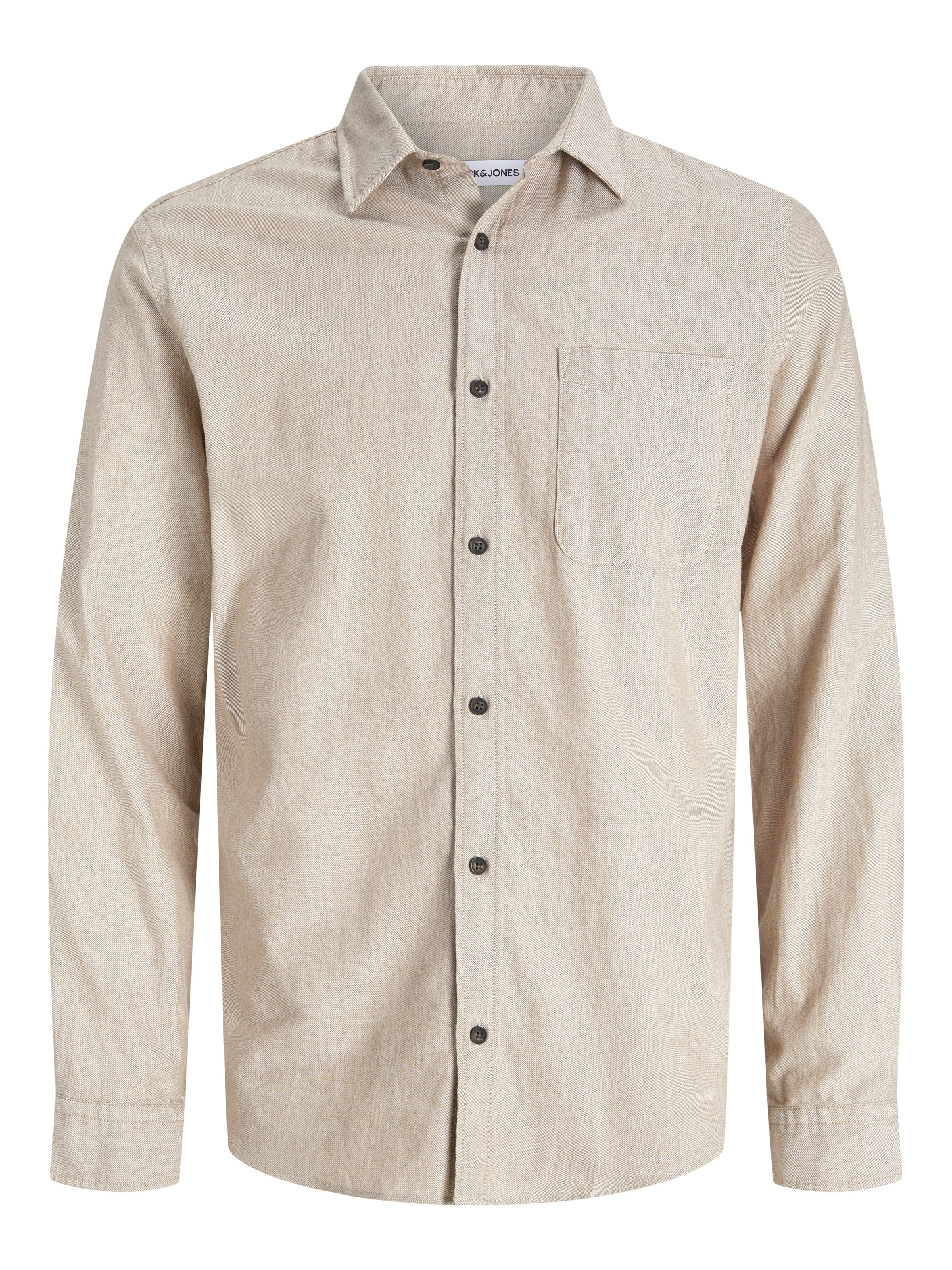 Jack & Jones Langarmhemd »JJECLASSIC MELANGE SHIRT L/S NOOS«