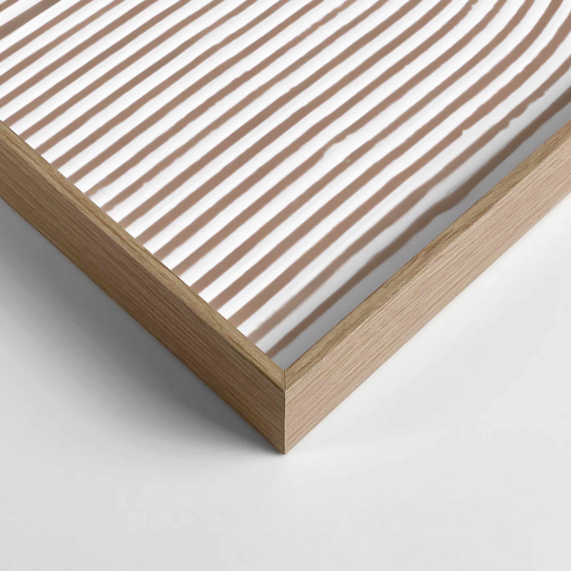 Reinders! Wandbild »Reliefbögen«, Wohnzimmer - Beige - MDF - Abstrakt - 50x70 cm