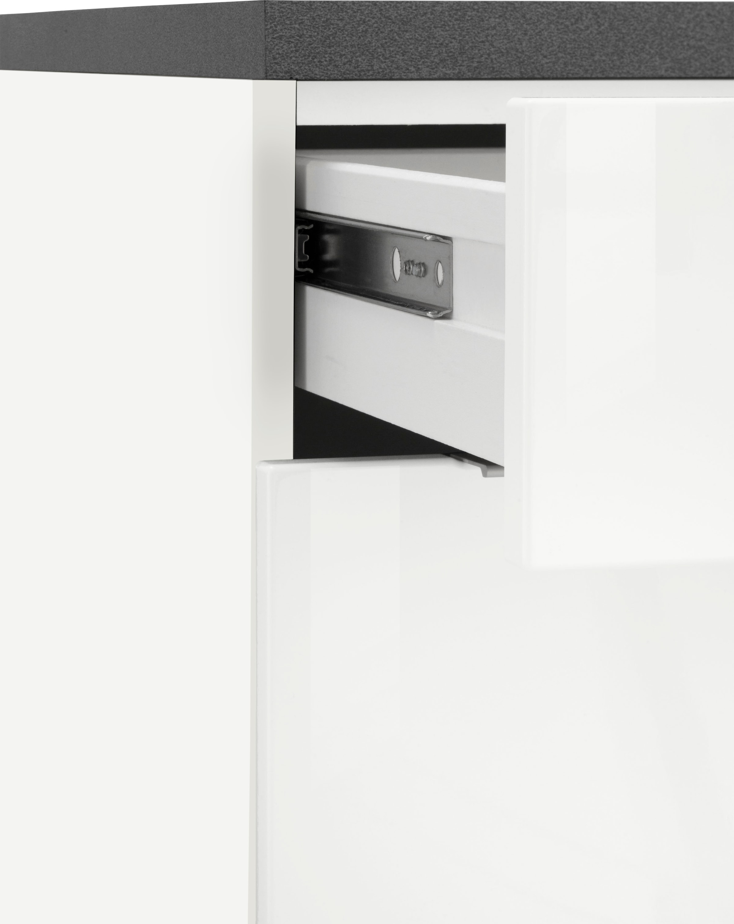 KOCHSTATION Winkelküche »KS-Brindisi«, Stellbreite 220/280 cm, wahlweise mit E-Geräten, mit MDF-Fronten