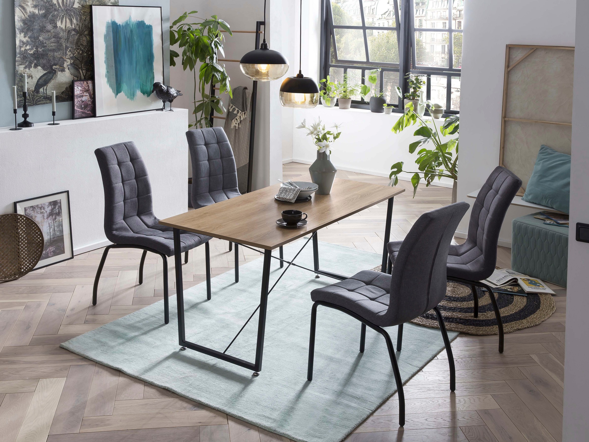 INOSIGN Polsterstuhl »Marla«, (Set), 2 St., Stoff