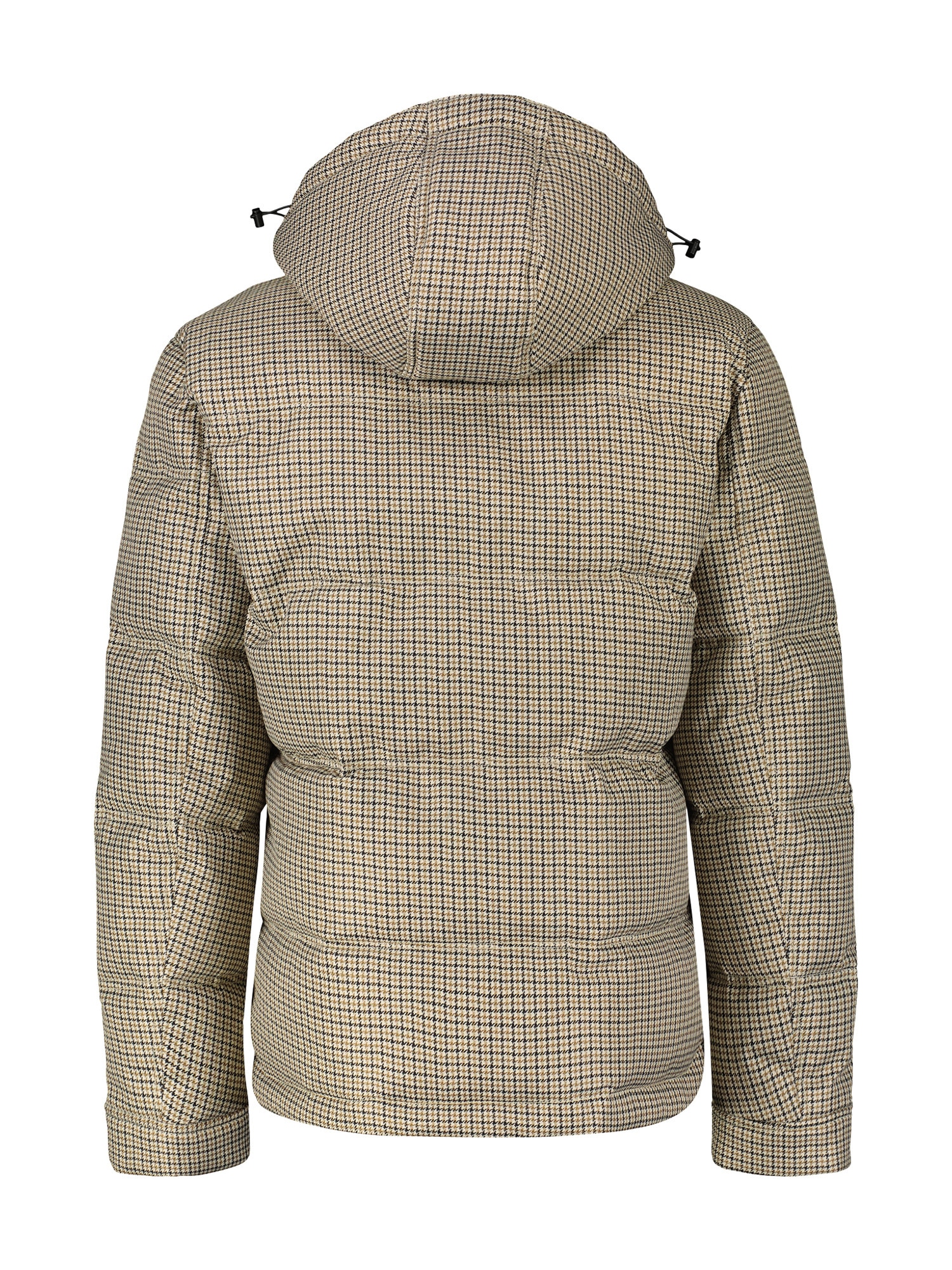 LERROS Outdoorjacke »LERROS Steppblouson, kariert«, mit Kapuze
