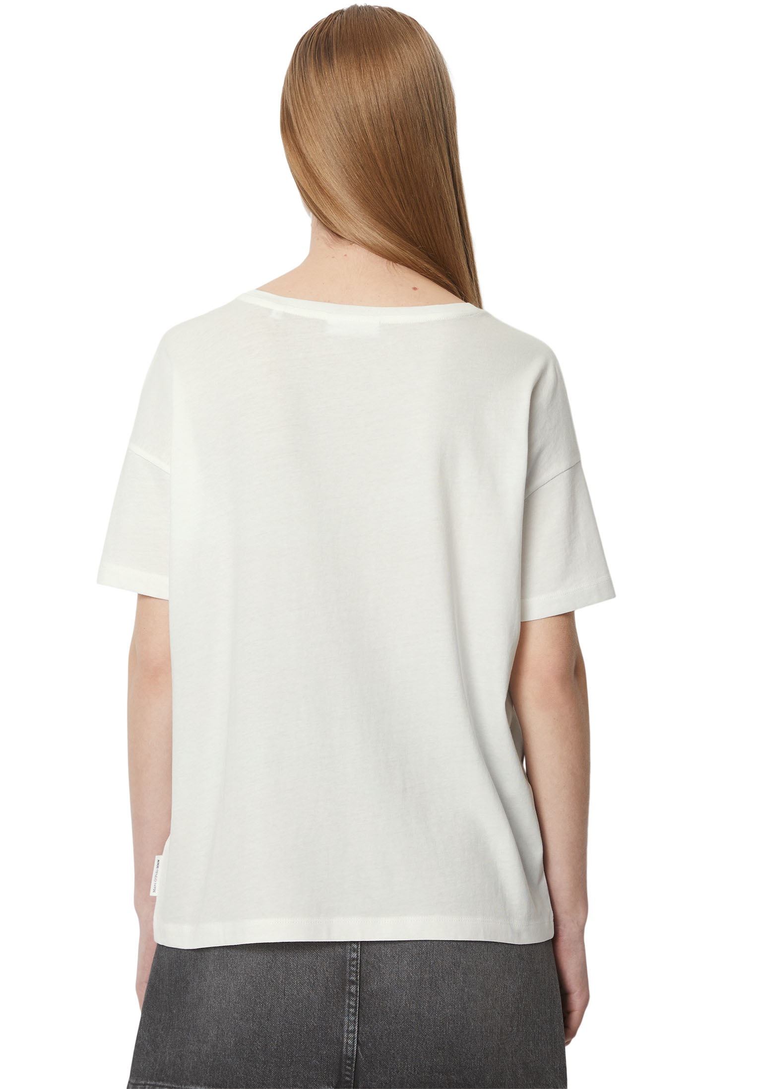 Marc O'Polo DENIM T-Shirt, schlichtes Design, Brusttasche