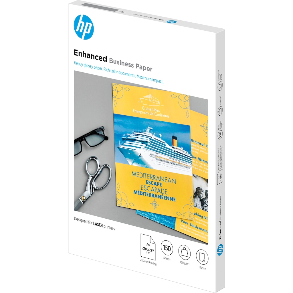 HP Fotopapier »Professional Laser-Papier glänzend«, DIN-A4
