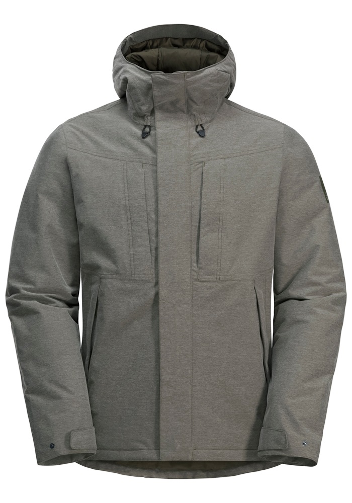 Jack Wolfskin Winterjacke »SNOWY PARK JKT M«, mit Kapuze