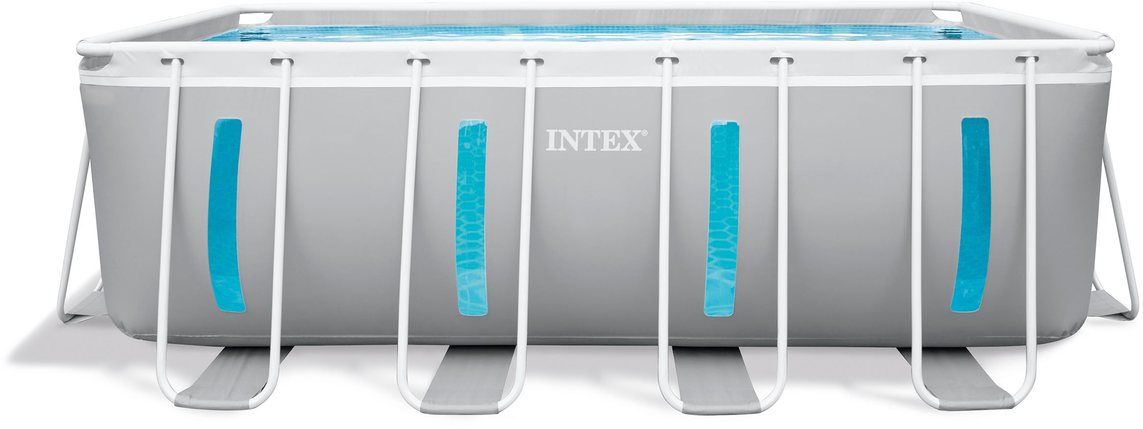 Intex Rechteckpool »PrismFrame Clearview« 400x200x122 cm