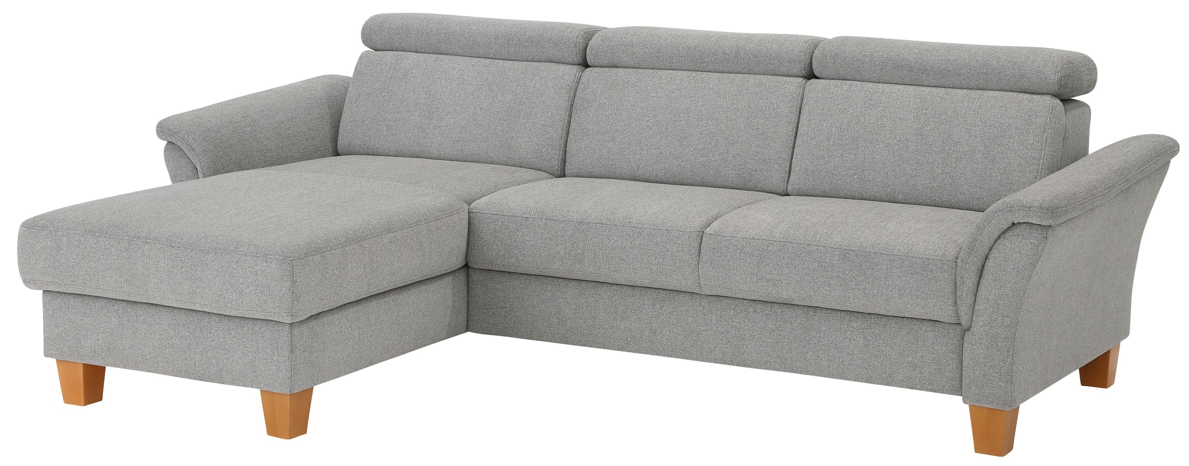 Home affaire Ecksofa »Conville L-Form«, Federkern, wahlweise mit Bettfunktion und Bettkasten bzw. Stauraum