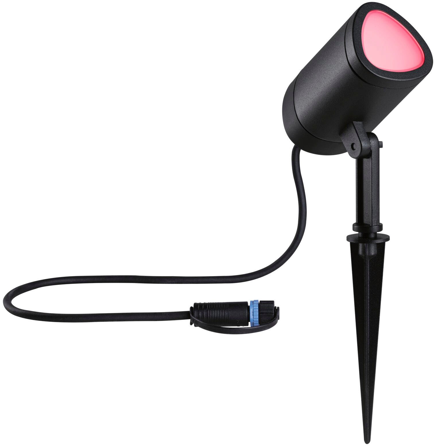 Paulmann LED Gartenstrahler »Plug & Shine Spot Shira«, 1 flammig, RGBW Zigbee 2000-6500K