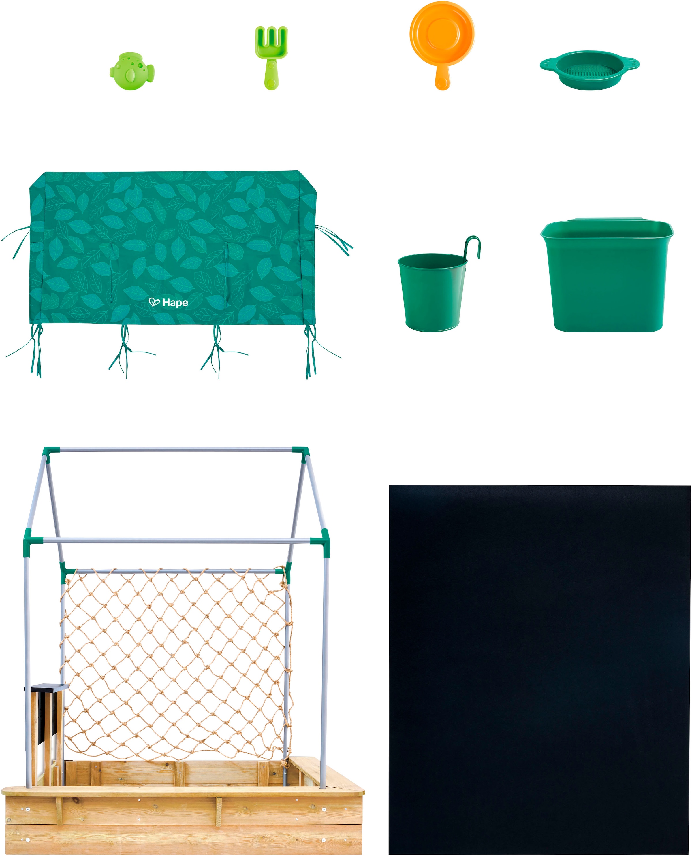 Hape Sandkasten »All-in-One«, (Set)