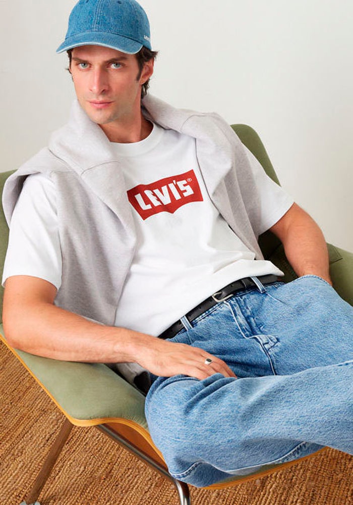 Levi's® T-Shirt »VINTAGE BW GRAPHIC TEE« aus Baumwolle, mit Logo