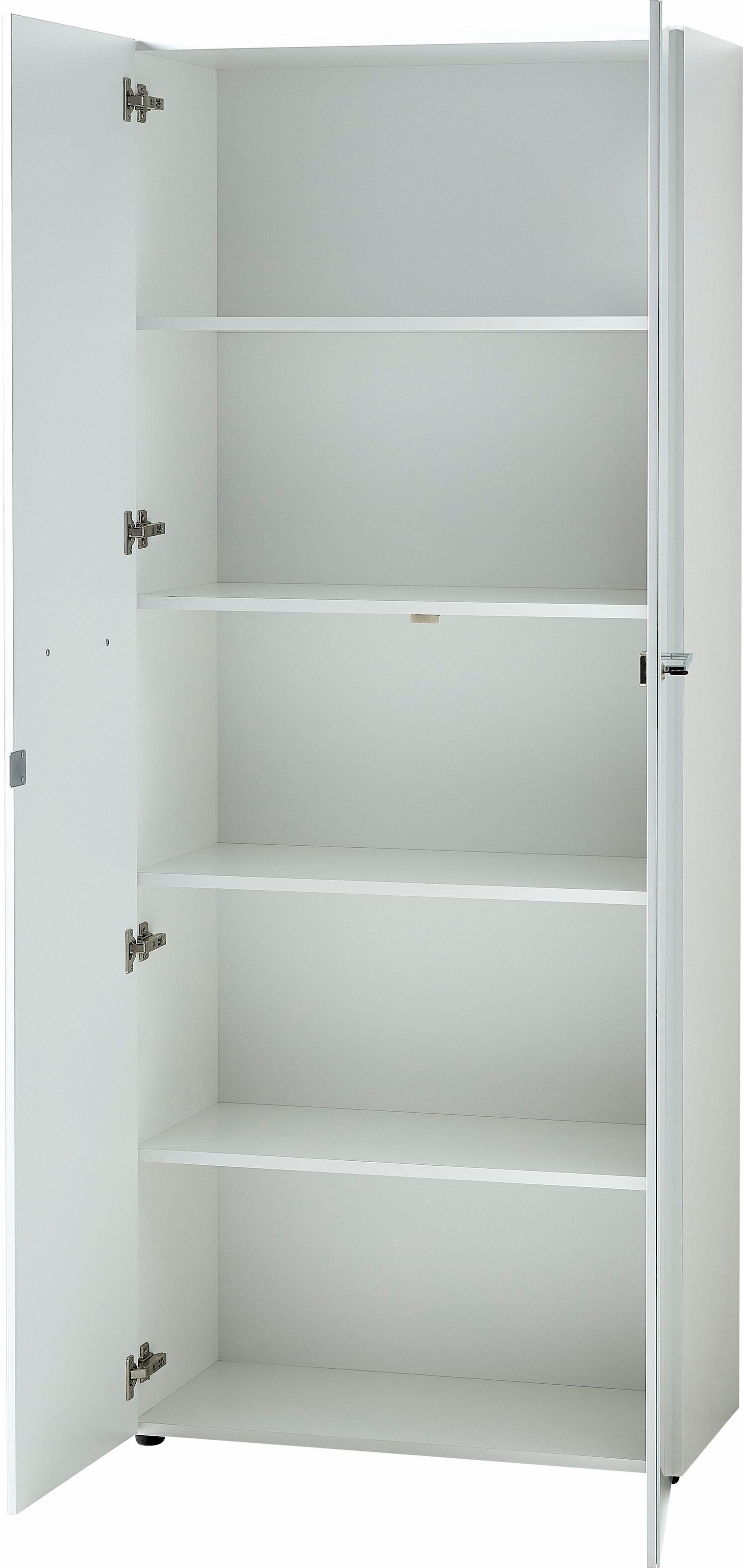 GERMANIA Aktenschrank »GW-Monteria«, (in 2 Höhen), Türen mit Glas-Auflage, abschließbar, Breite 80 cm, Made in Germany