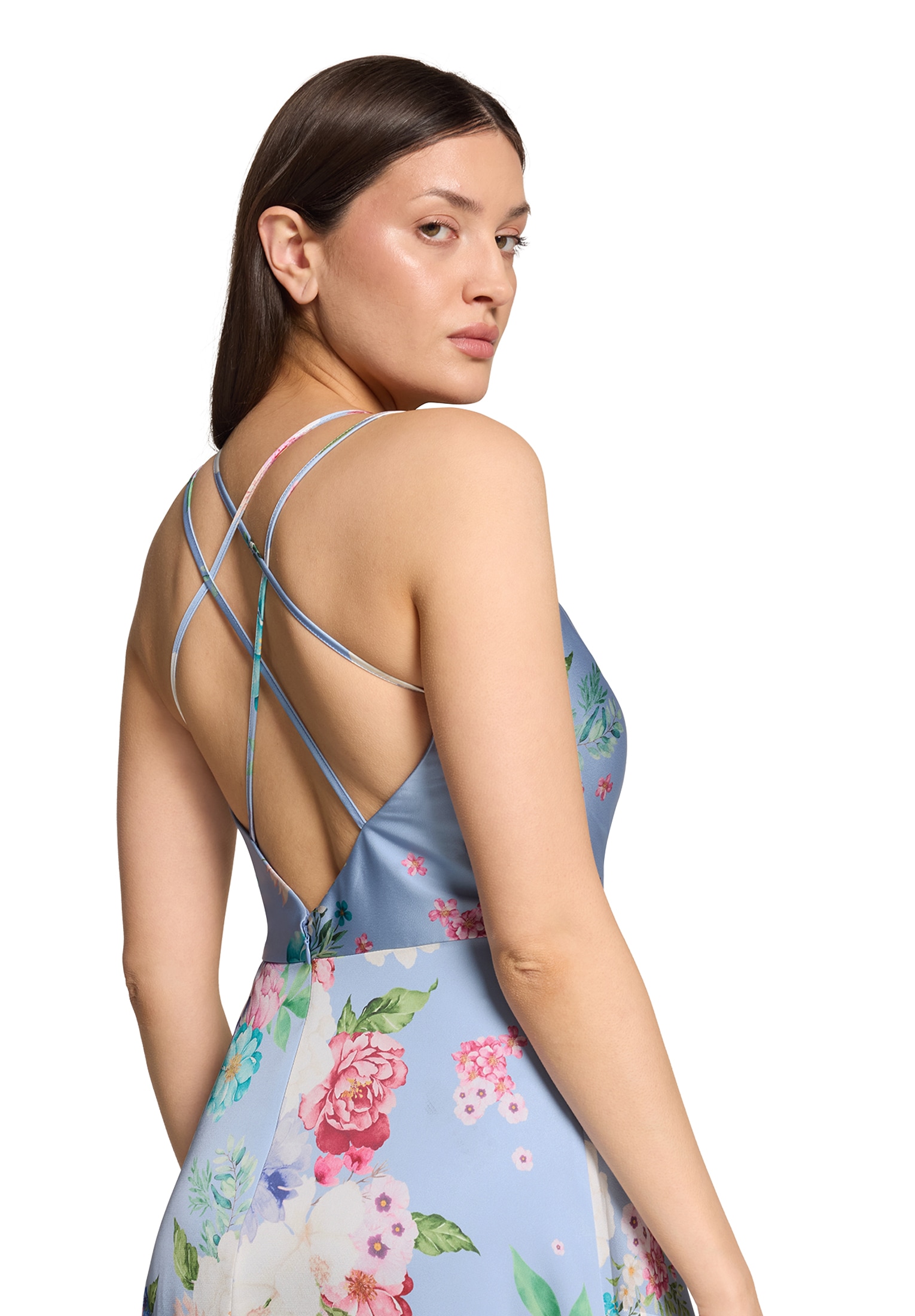 Vera Mont Abendkleid »Abendkleid mit V-Ausschnitt«