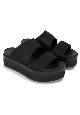 Pantolette »FLATFORM SANDAL WEBBING IN MR«