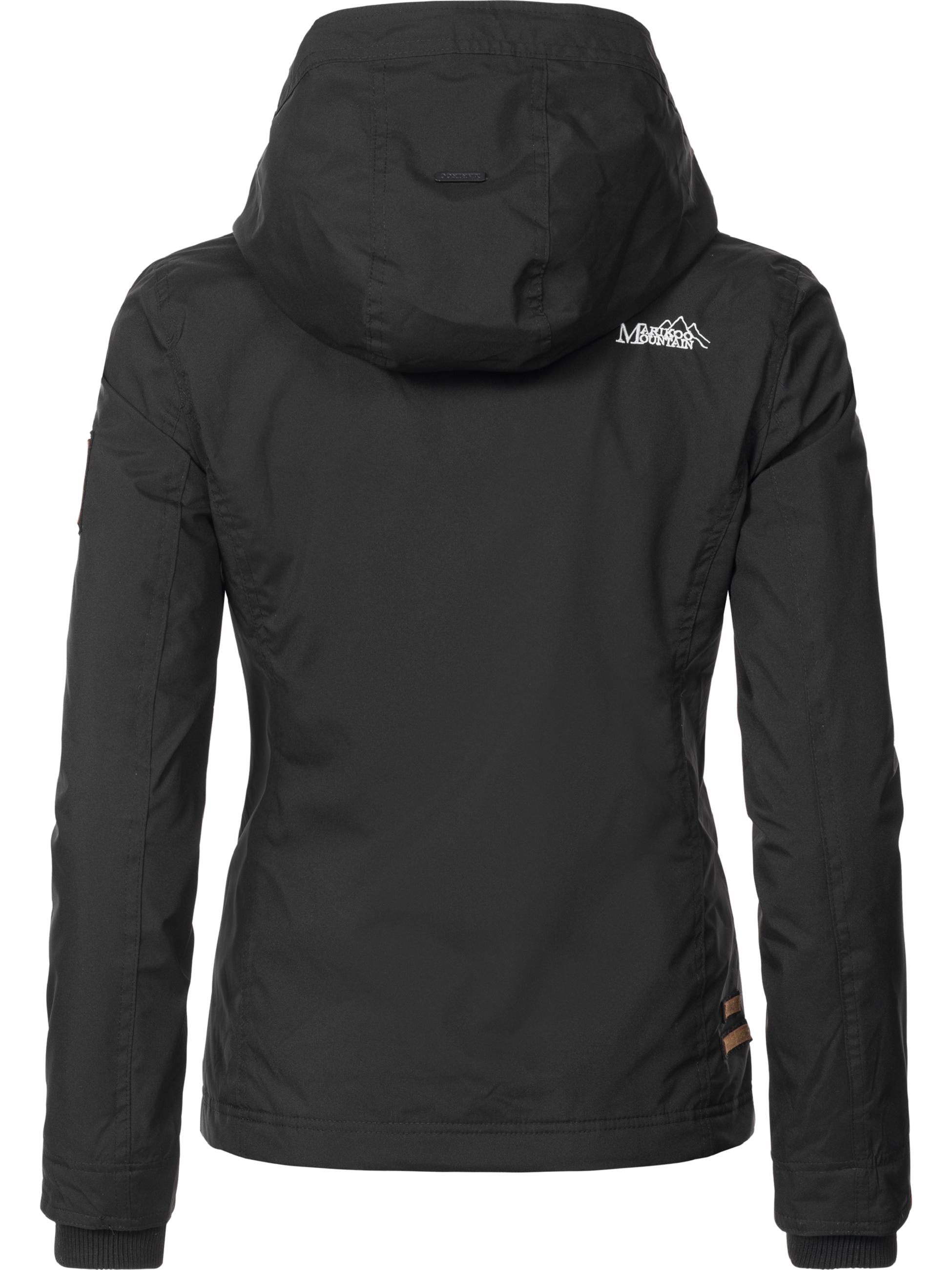 Marikoo Outdoorjacke »Übergangsjacke Erdbeere«, mit Kapuze, sportliche Funktionsjacke mit Kapuze