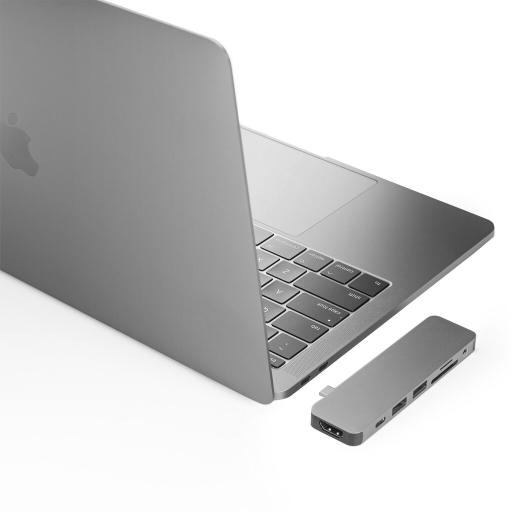 Hyper Notebook-Adapter »HyperDrive Solo 7-in-1 USB-C Hub«, USB-C zu HDMI-USB Typ A-USB-C