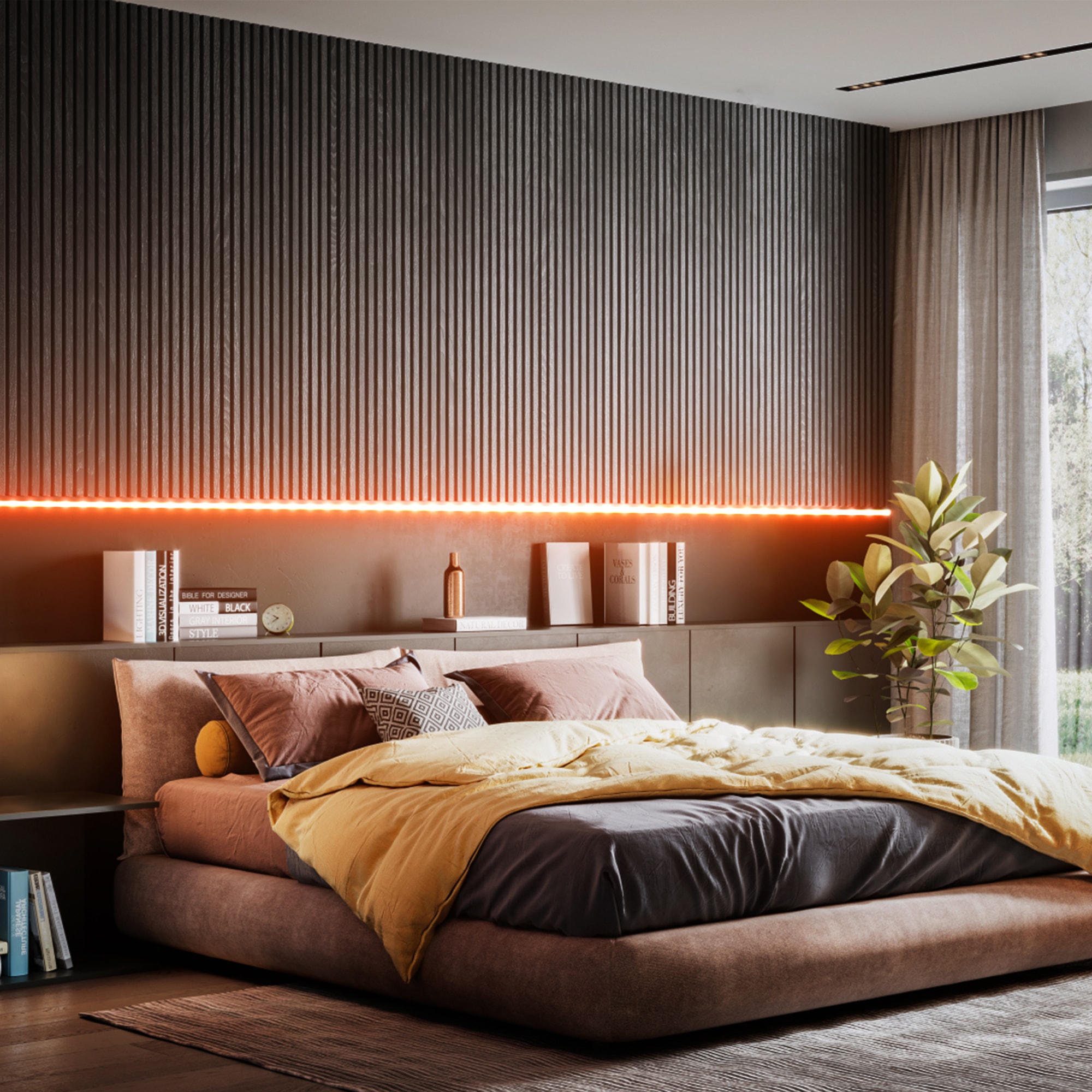 B.K.Licht LED Stripe, LED Band 3m, silikonbeschichtet, RGB, Fernbedienung, selbstklebend