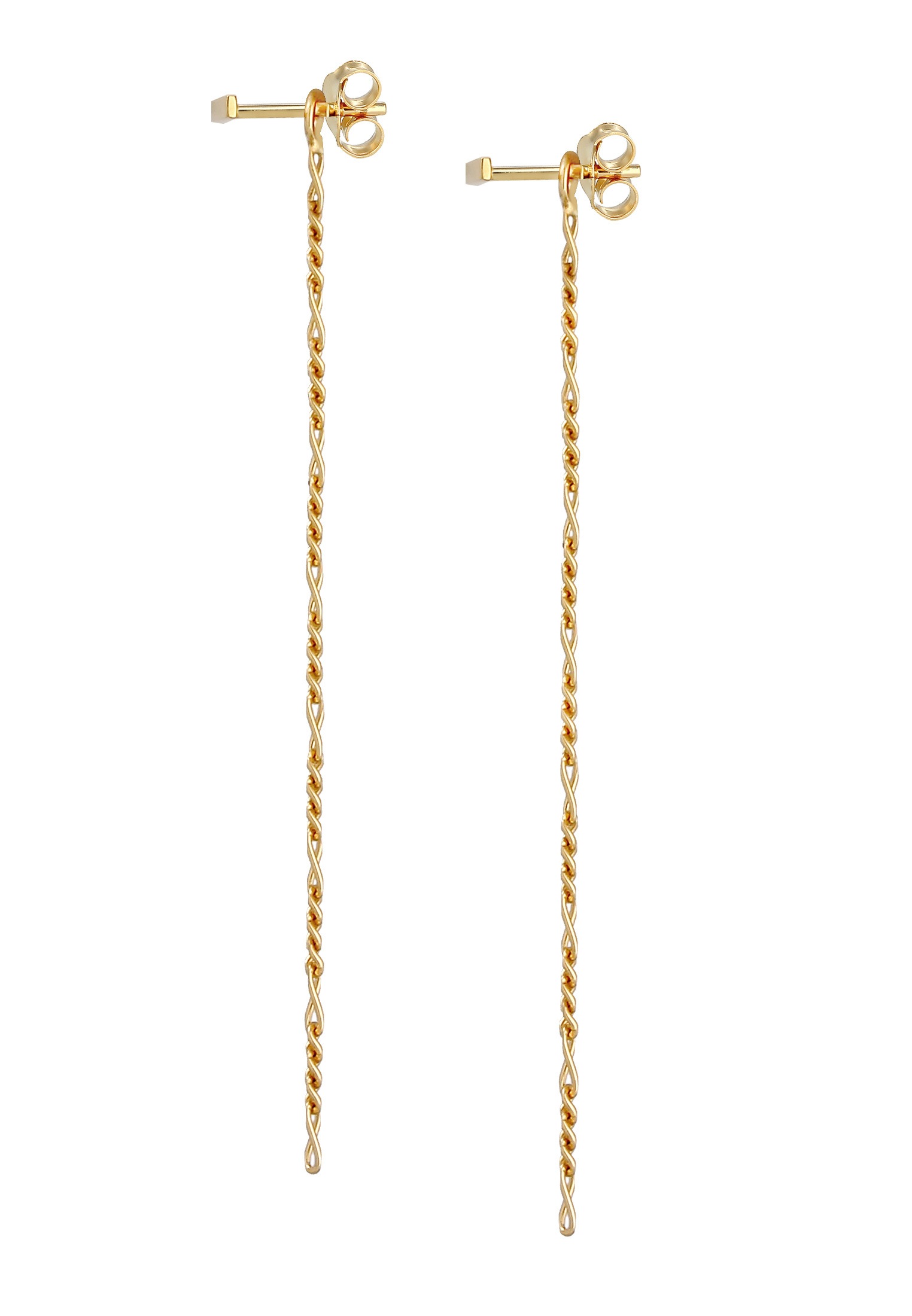 Elli Paar Ohrhänger »Ohrringe Geo Stecker Hänger Figaro Trend 925 Silber«