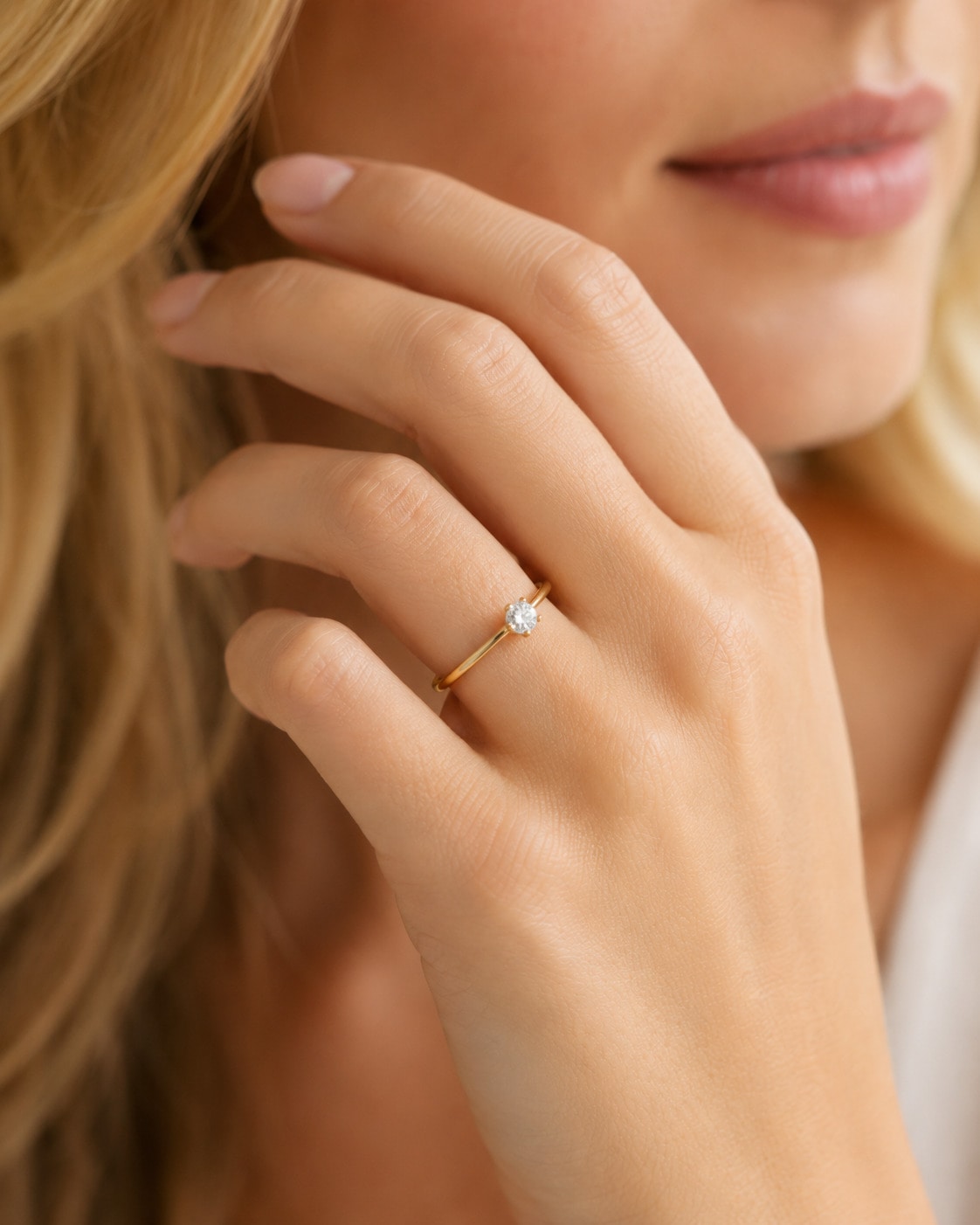 ONE ELEMENT Diamantring »Ring aus 585 Gold«