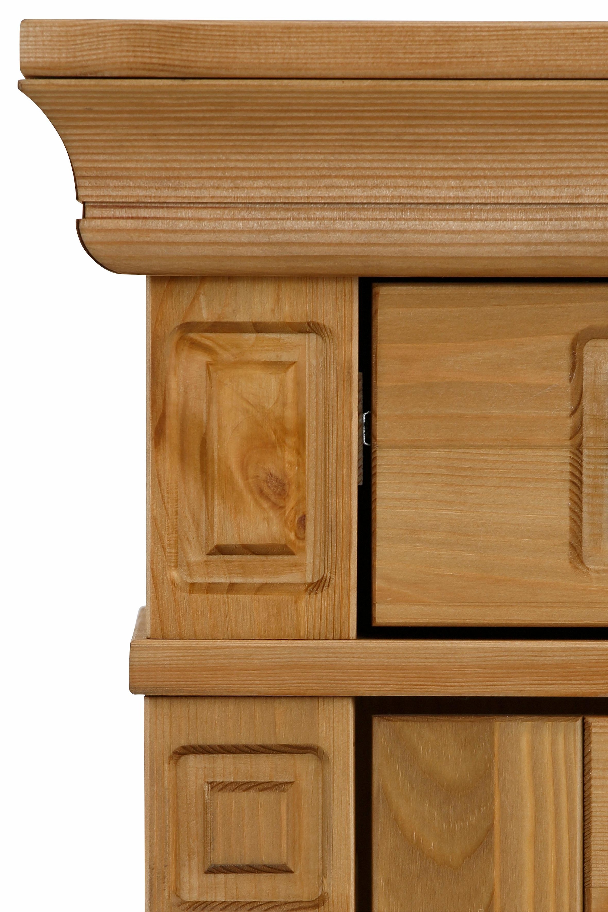 Home affaire Highboard »Vinales«, Vitrine, Breite 112 cm