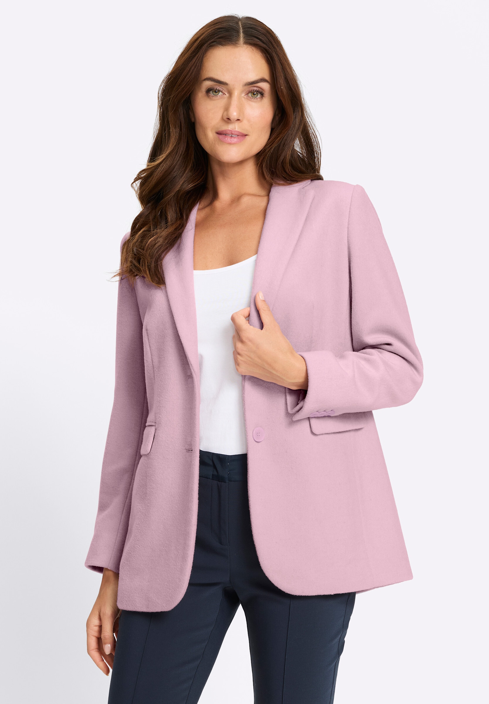 heine Blusenblazer »Blazer Blazer mit Woll-Anteil«