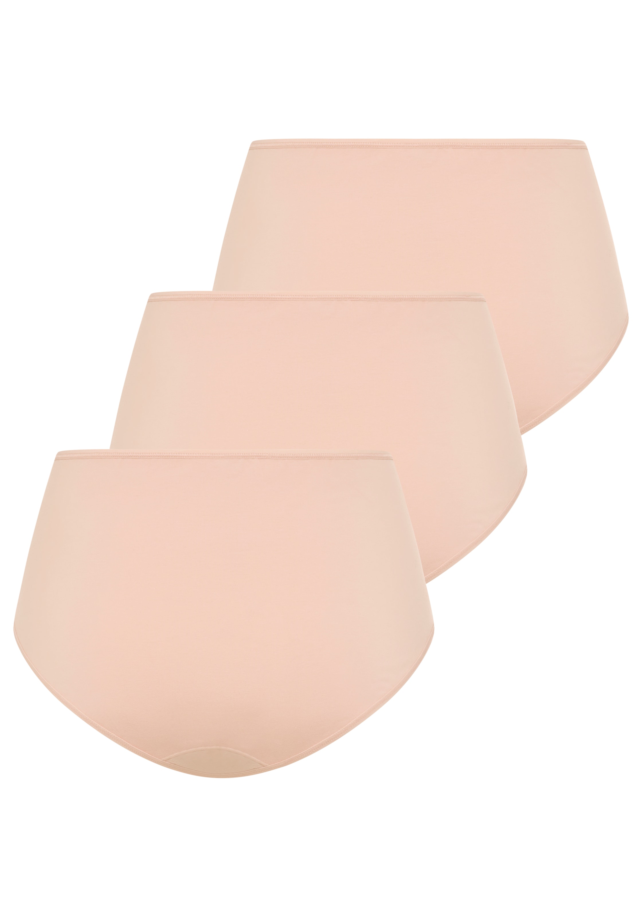 YSABEL MORA Taillenslip 3er Pack,  Spitze, elastisch, weich, formend, Baumwollmix