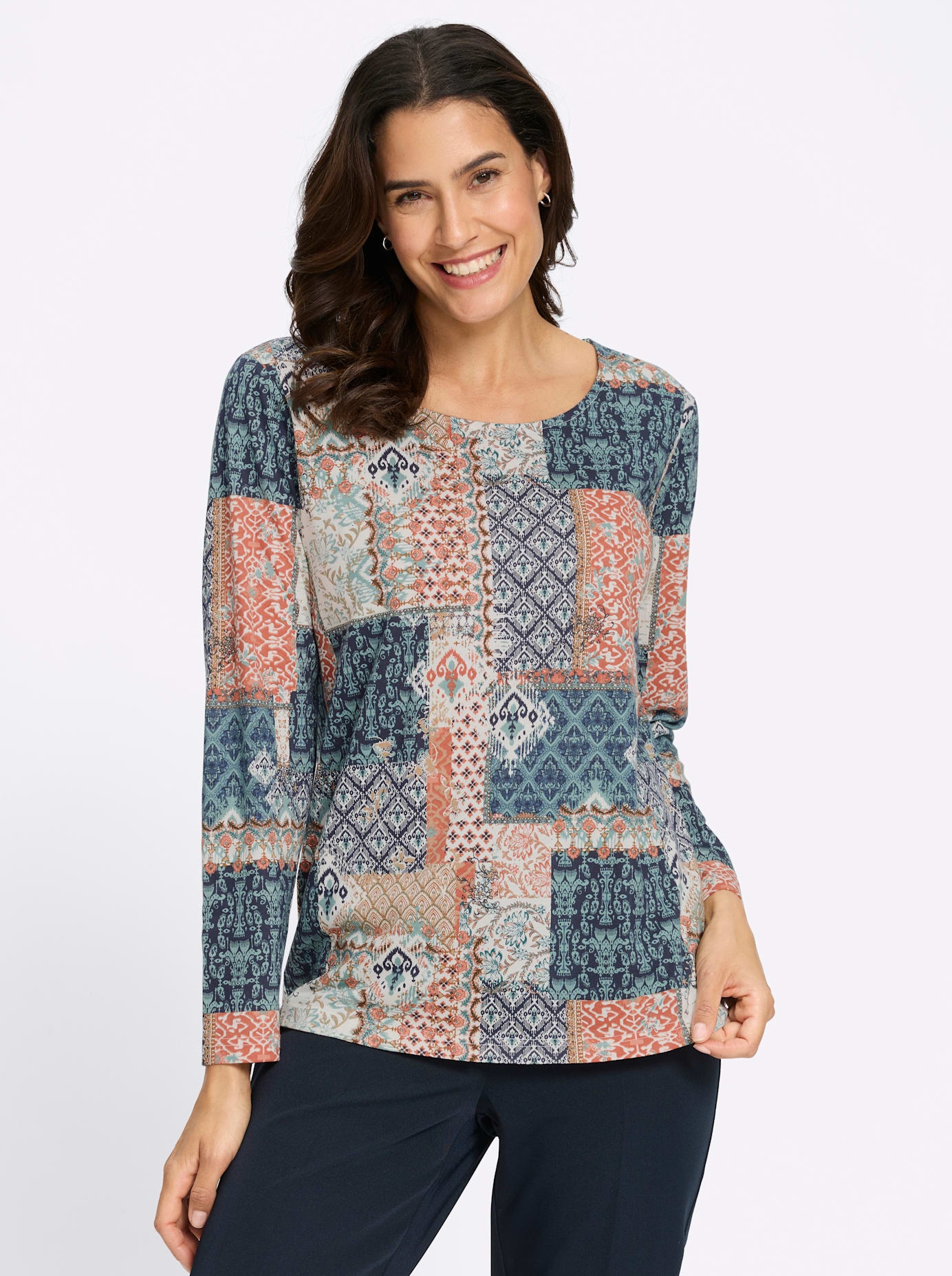 Inspirationen Print-Shirt »Druck-Shirt« 1