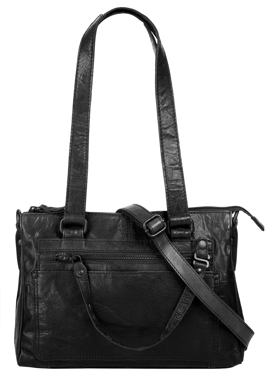 Spikes & Sparrow Shopper "SPIKES & SPARROW Damen Shopper echt Leder" echt Leder