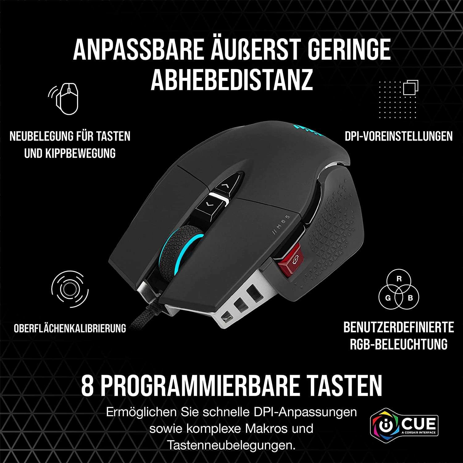 Corsair Gaming-Maus »M65 RGB ULTRA«, kabelgebunden