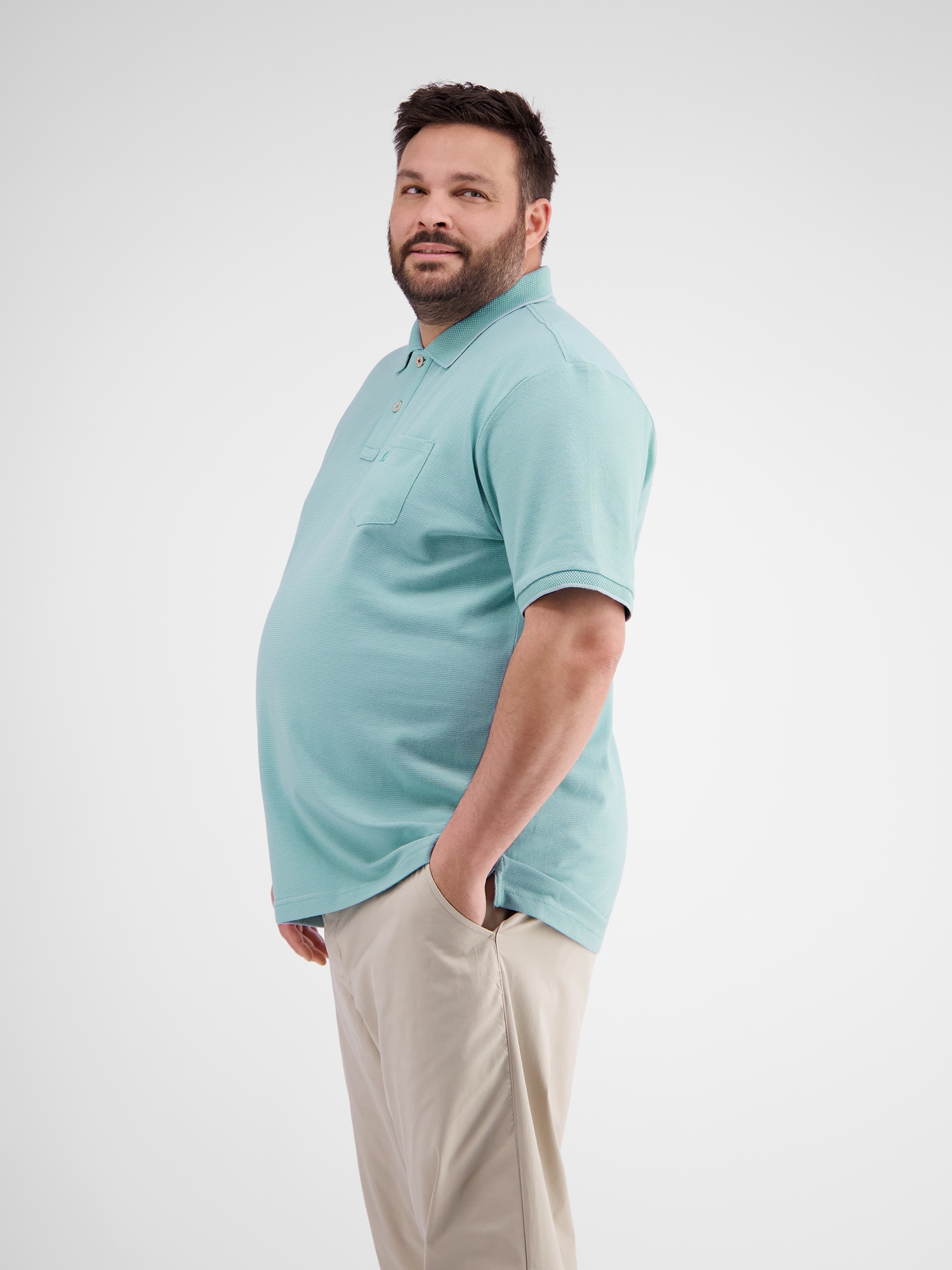 LERROS Poloshirt »LERROS Herren Piqué-Poloshirt in Großen Größen«