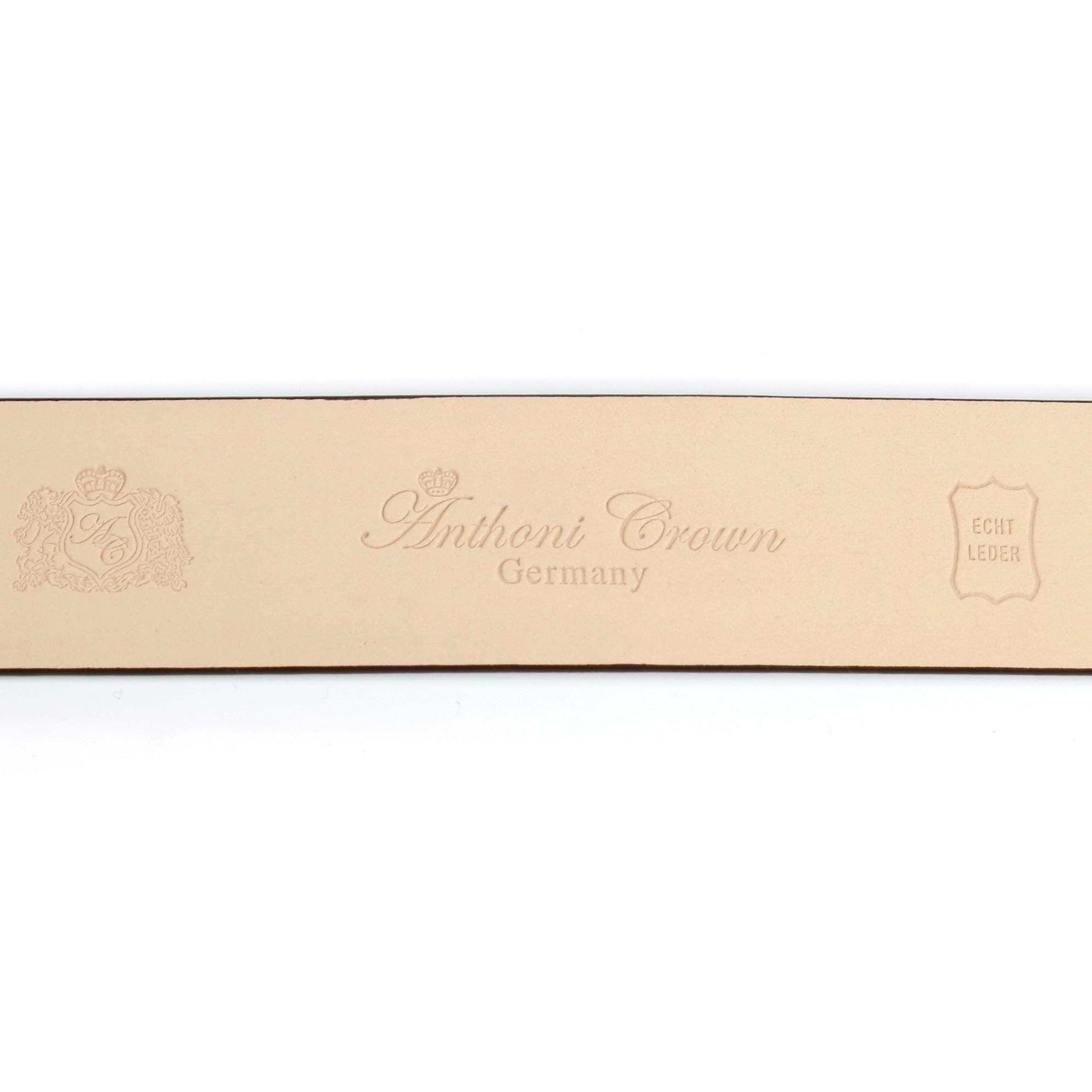 Anthoni Crown Ledergürtel, mit filigraner goldfarbener Dornschließe online  kaufen | UNIVERSAL