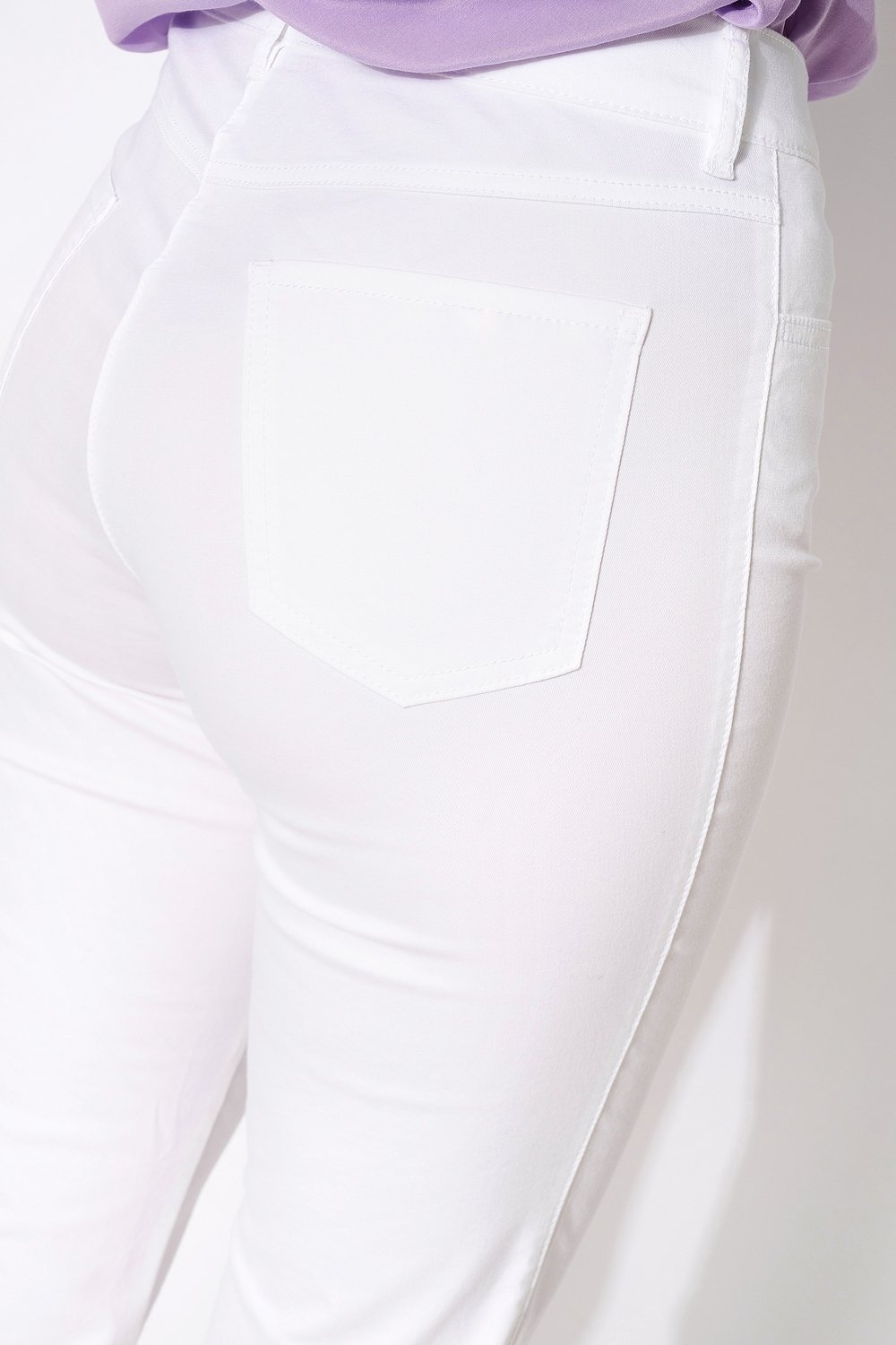 TONI 7/8-Jeans, geschlitzt, mit Stretch