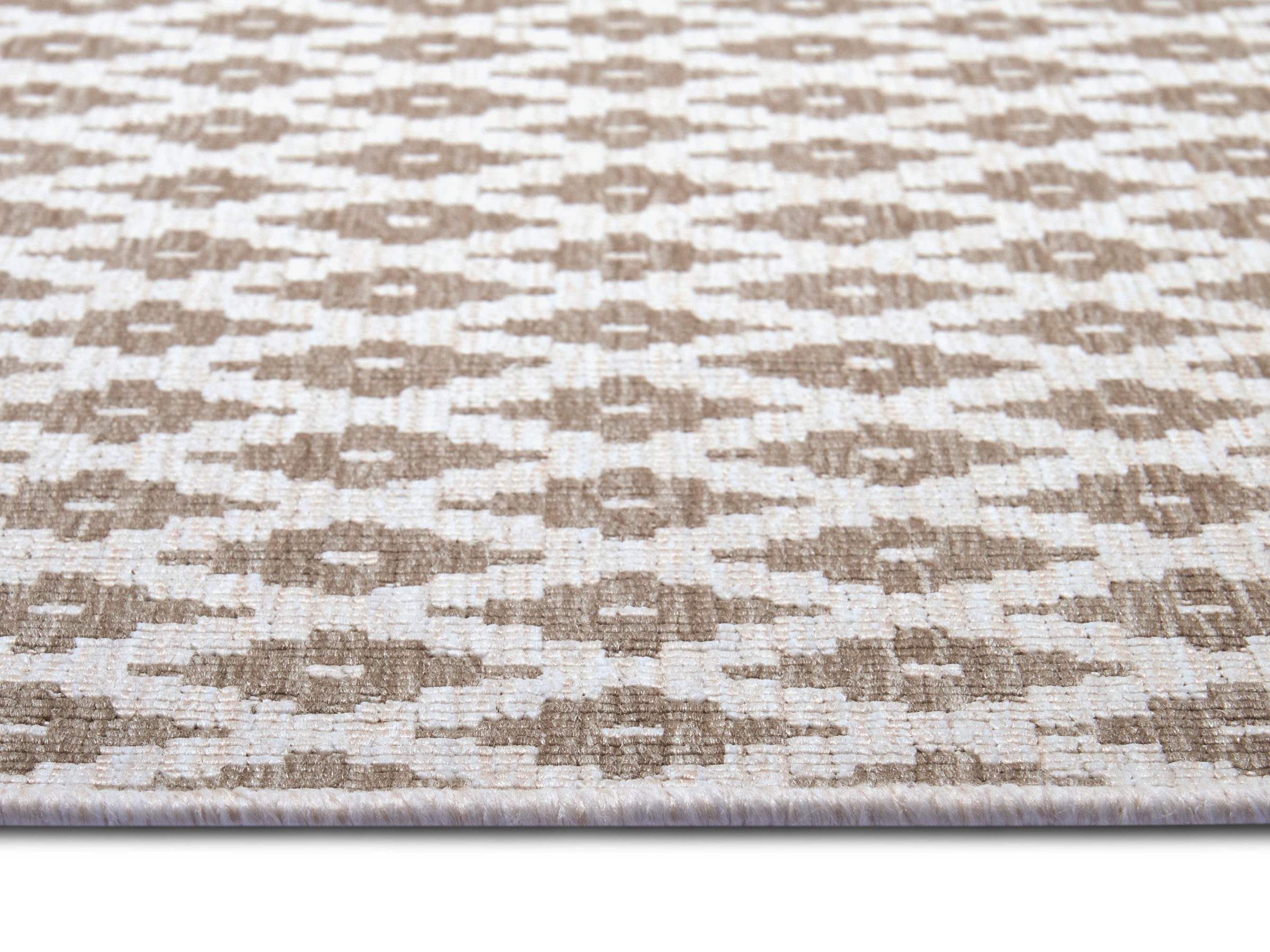 NORTHRUGS Teppich »Nizza Wendeteppich«, rechteckig, 5 mm Höhe, In-& Outdoor, Wetterfest, Balkon, Läufer, Wohnzimmer, Wasserfest