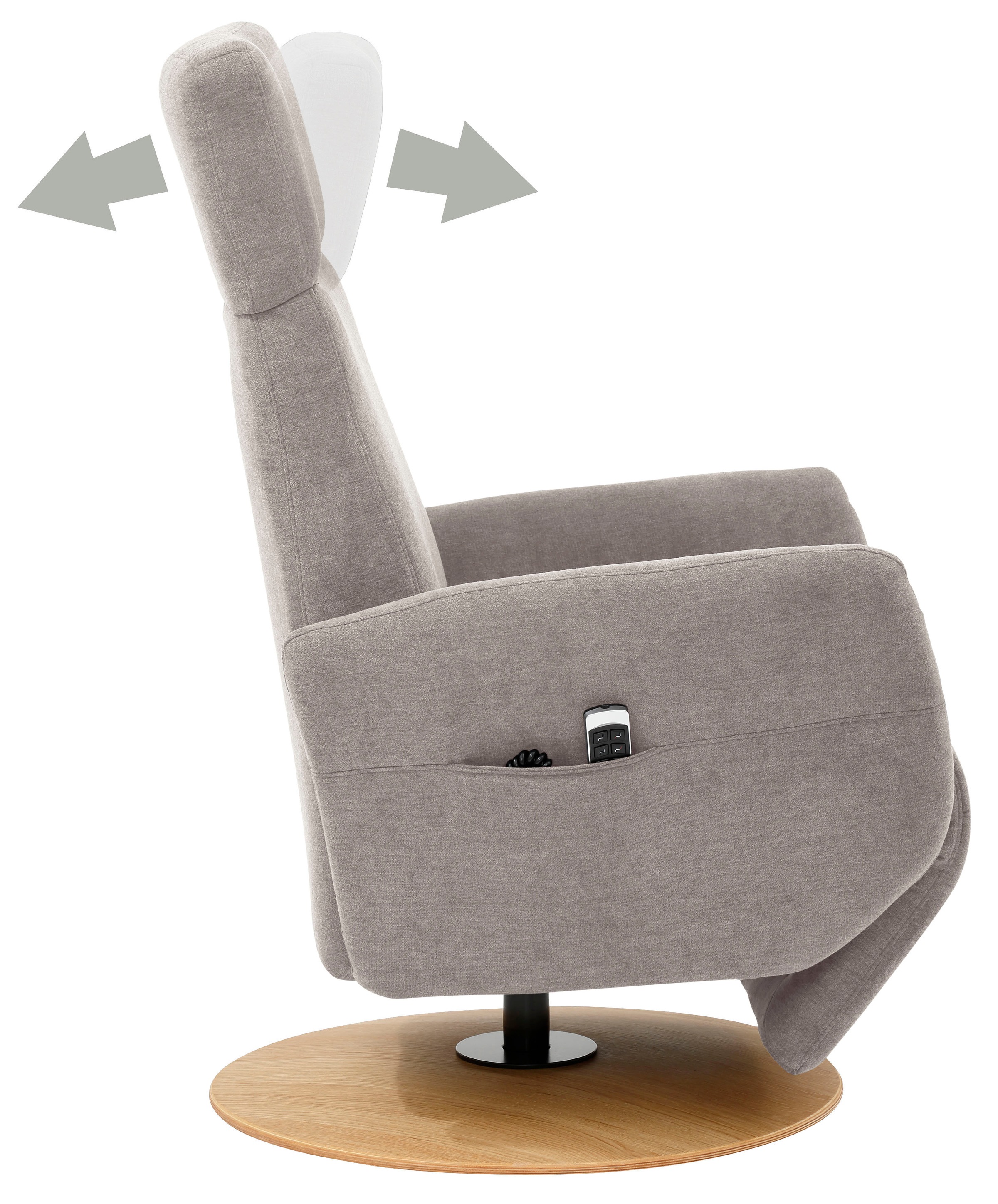 sit&more TV-Sessel »Kobra«, wahlweise mit 2 Motoren, 2 Motoren und Akku oder mit 2 Motoren