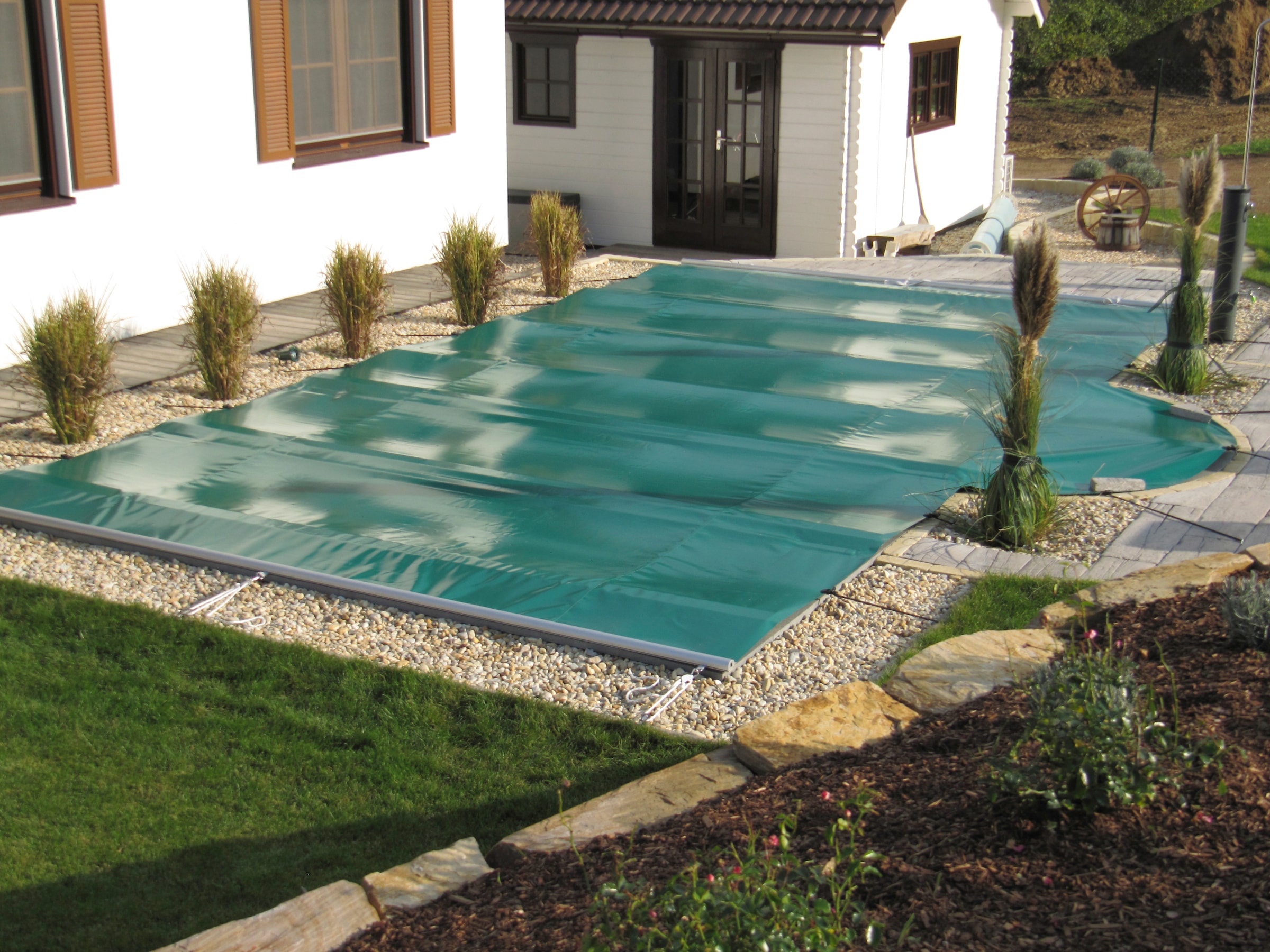 Pool-Abdeckplane »Rollabdeckung Standard«, Rollabdeckung 8,0x4,0 m (Planenmaß 8,5x4,5 m)