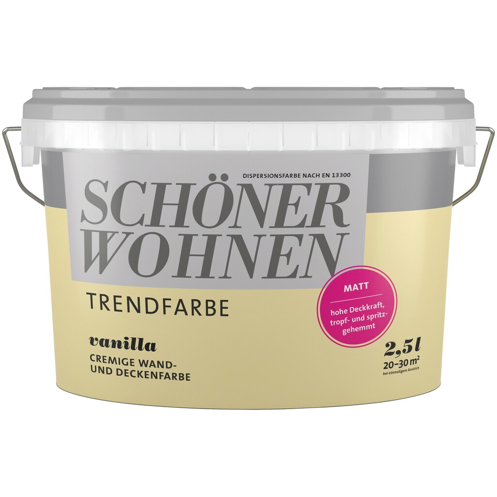 SCHÖNER WOHNEN FARBE Wand- und Deckenfarbe »TRENDFARBE«