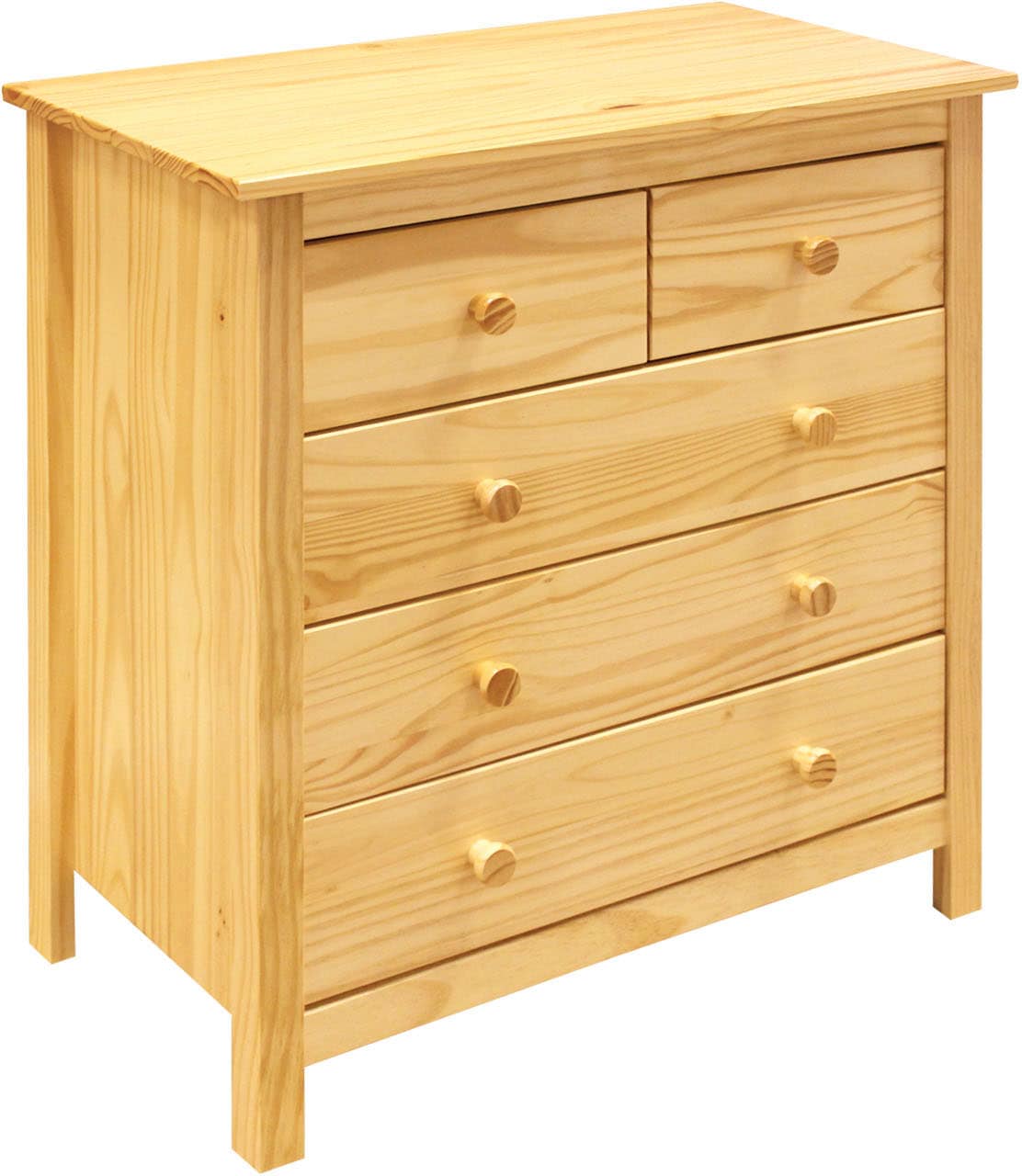 Möbilia Kommode 1 Stk. tlg. gefertigt aus massivem Kiefernholz