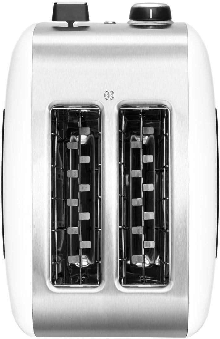 KitchenAid Toaster »5KMT2115EWH WEISS«, 2 kurze Schlitze, für 2 Scheiben, 1100 W