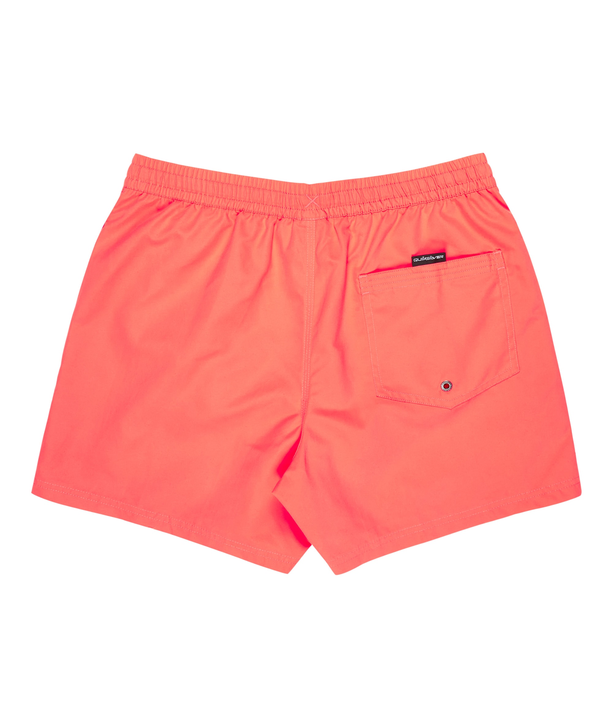 Quiksilver Badeshorts »EVERYDAY VOLLEY 15« unifarbene Optik, mit Brandlabel, schnelltrocknend, normale Leibhöhe