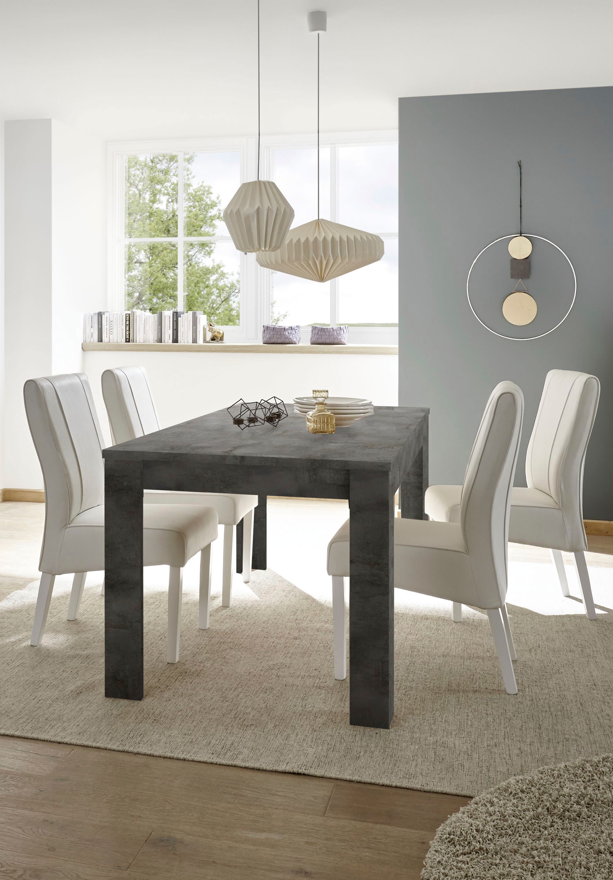 INOSIGN Esstisch »Dama 180 x 90 cm, Küchentisch, Esszimmertisch,«, rechteckig, Tischplattenstärke 22 mm, verschiedene Farben