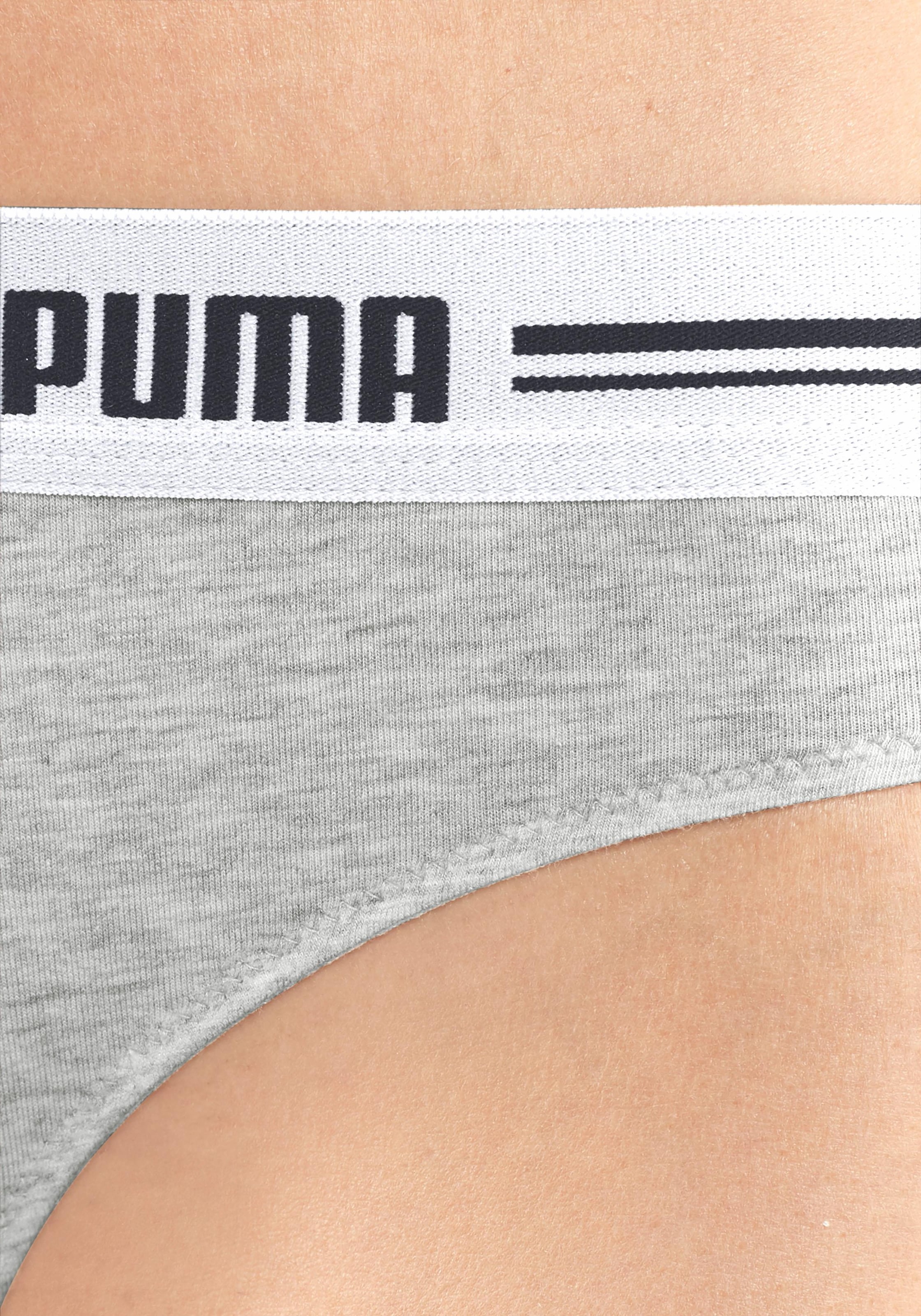 PUMA String »Iconic«, St.), bei (Packung, mit ♕ 2 weichem Logobündchen