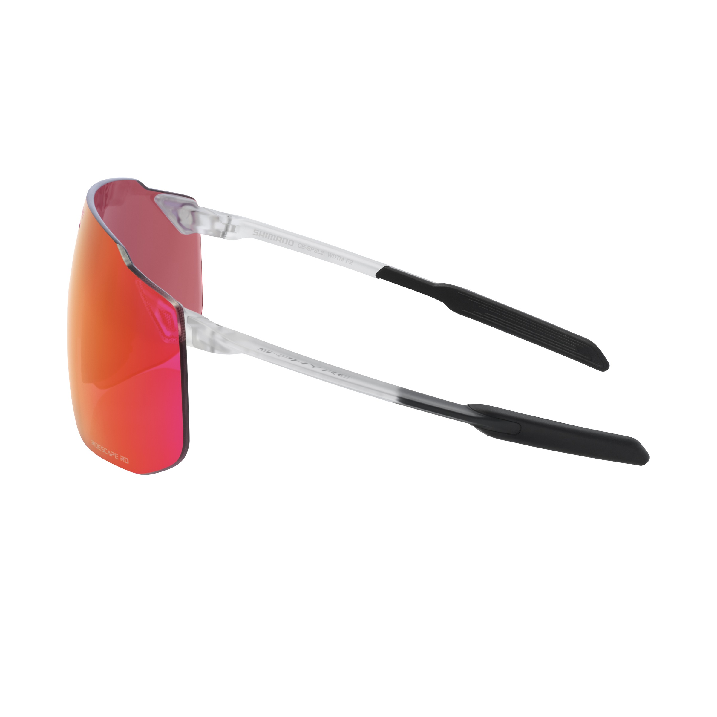 Shimano Fahrradbrille »Fahrrad- Sonnenbrille S-PHYRE SL Matte Crystal, Ridescape Road«