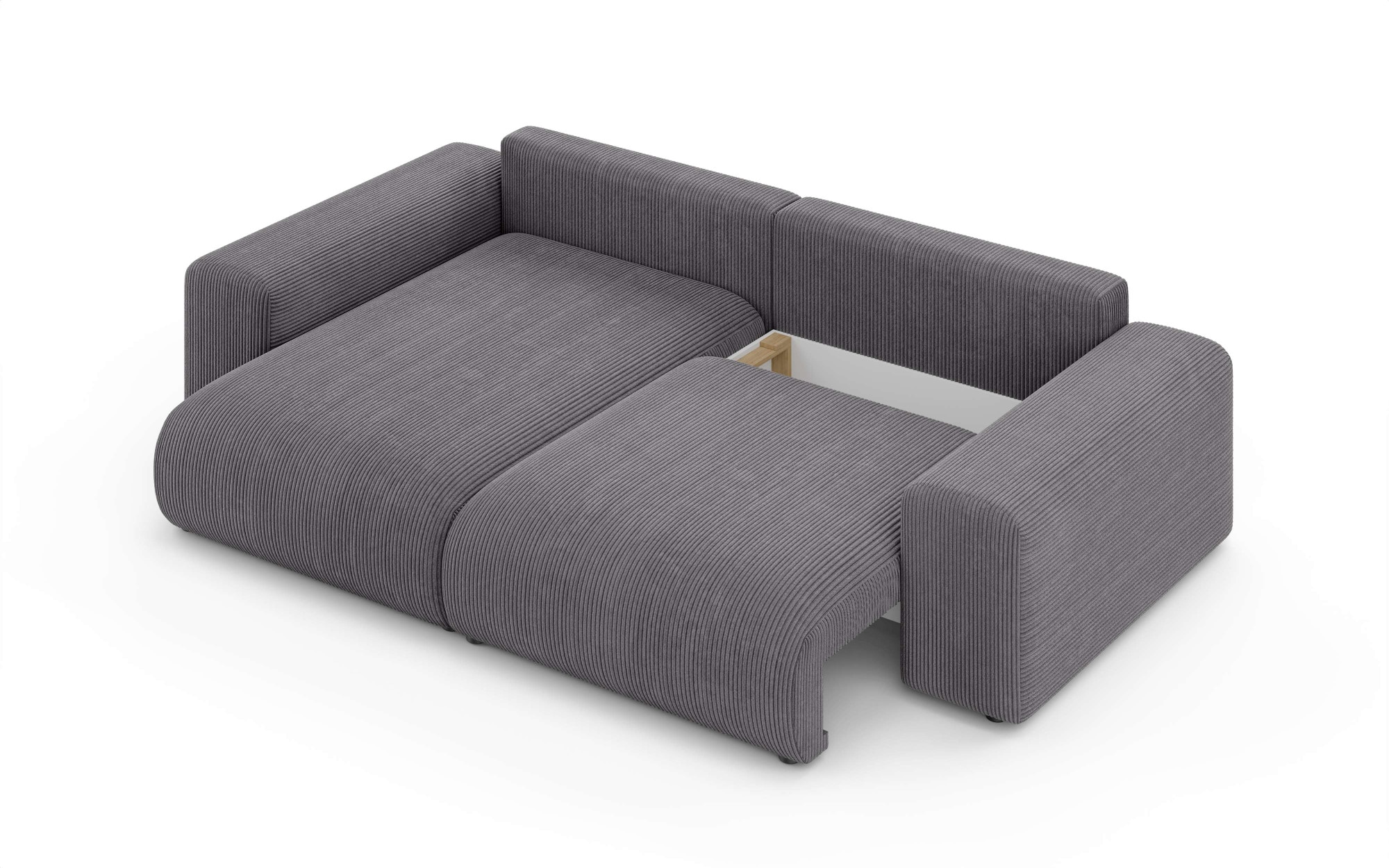 Home affaire Ecksofa »LAKESIDE mit Bettfunktion und Bettkasten, B/T/H 257/166/84 cm«