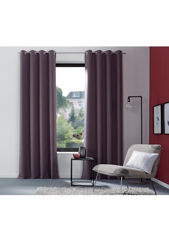 my home Vorhang »Sola«, (1 St.), Breite 130 cm und 270 cm, einfarbig, Verdunkelung kaufen