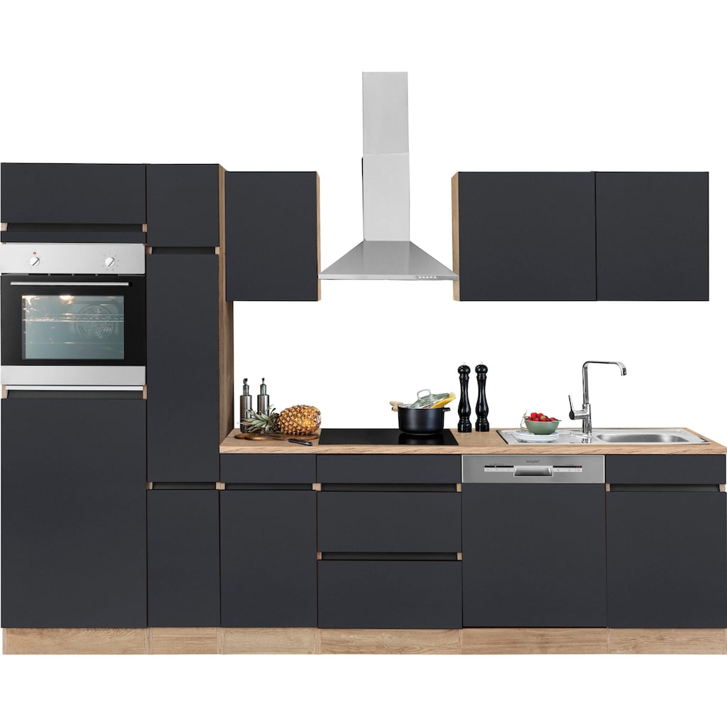 OPTIFIT Küchenzeile »Roth«, mit E-Geräten, Breite 300 cm