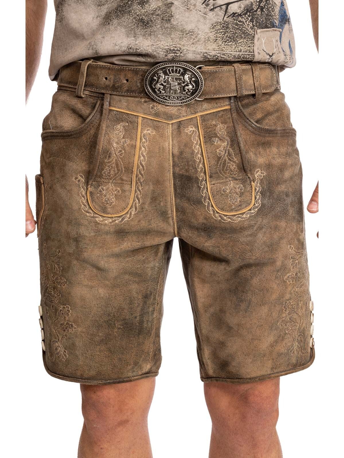 Country Maddox Lederhose »Lederhose HORN«