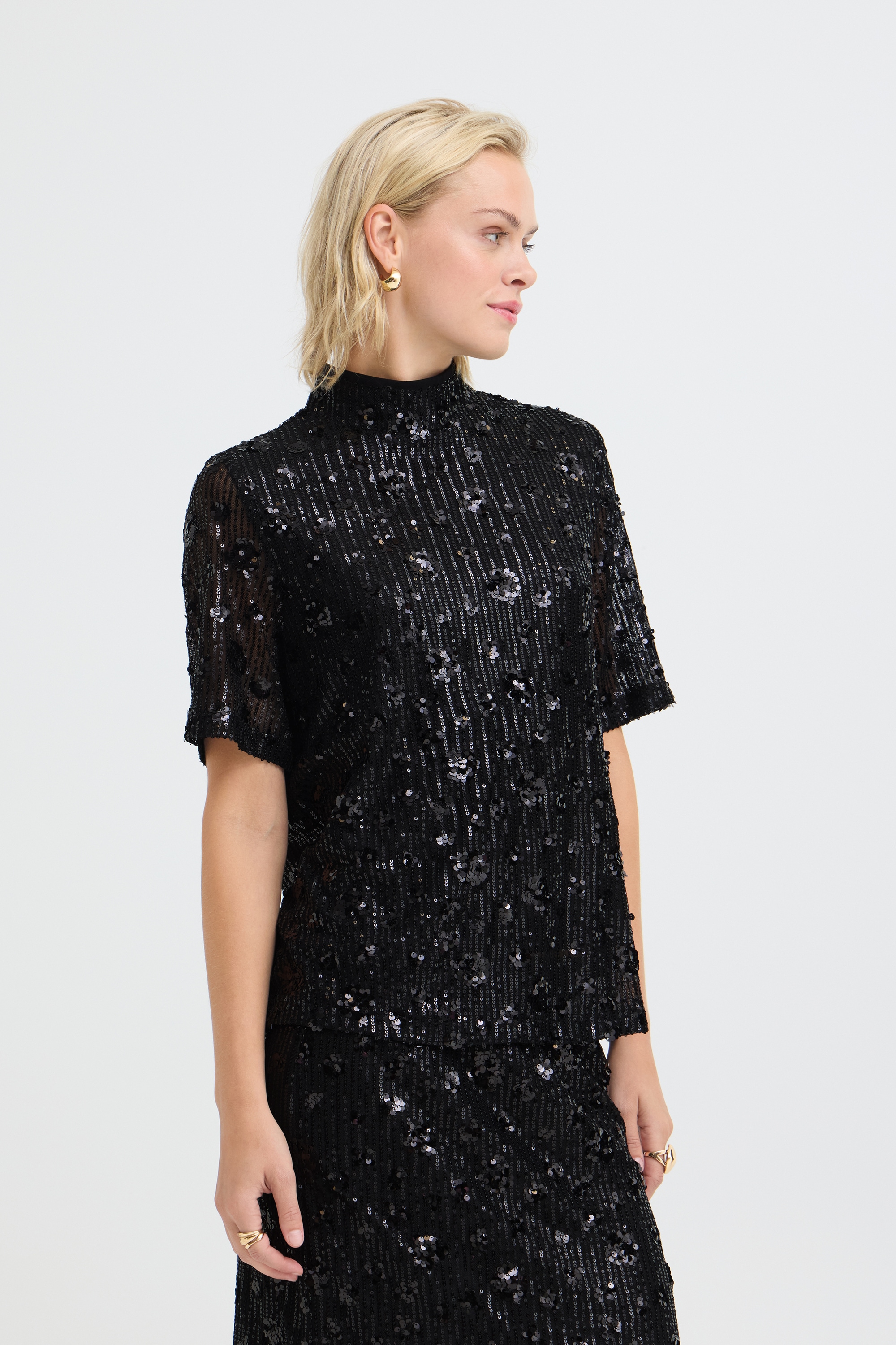 Pulz Jeans Kurzarmbluse »Pulz Jeans Bluse kurzarm PZFOSIA«
