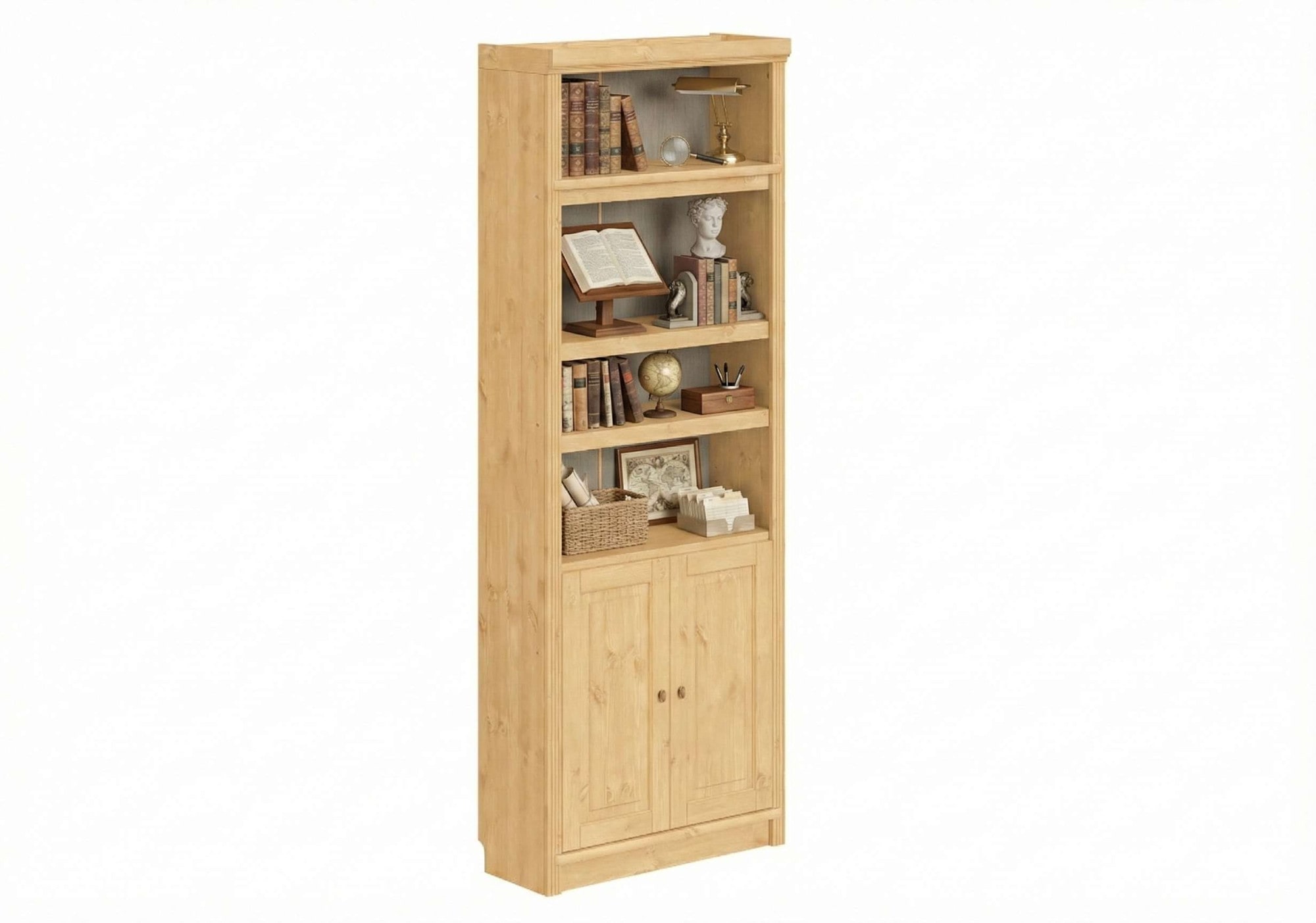 OTTO home Bücherregal »Soeren« aus massiver Kiefer, FSC®-zertifiziert, Tiefe 33,5 cm