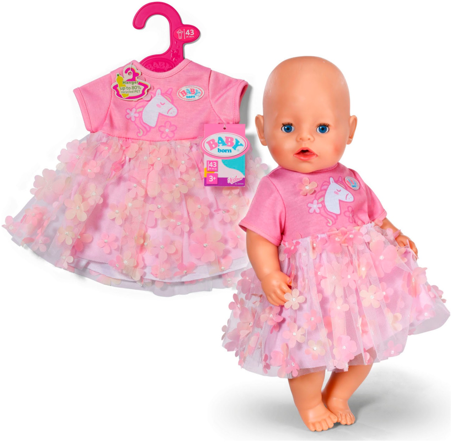Baby Born Puppenkleidung »Blütenkleid 43 cm«