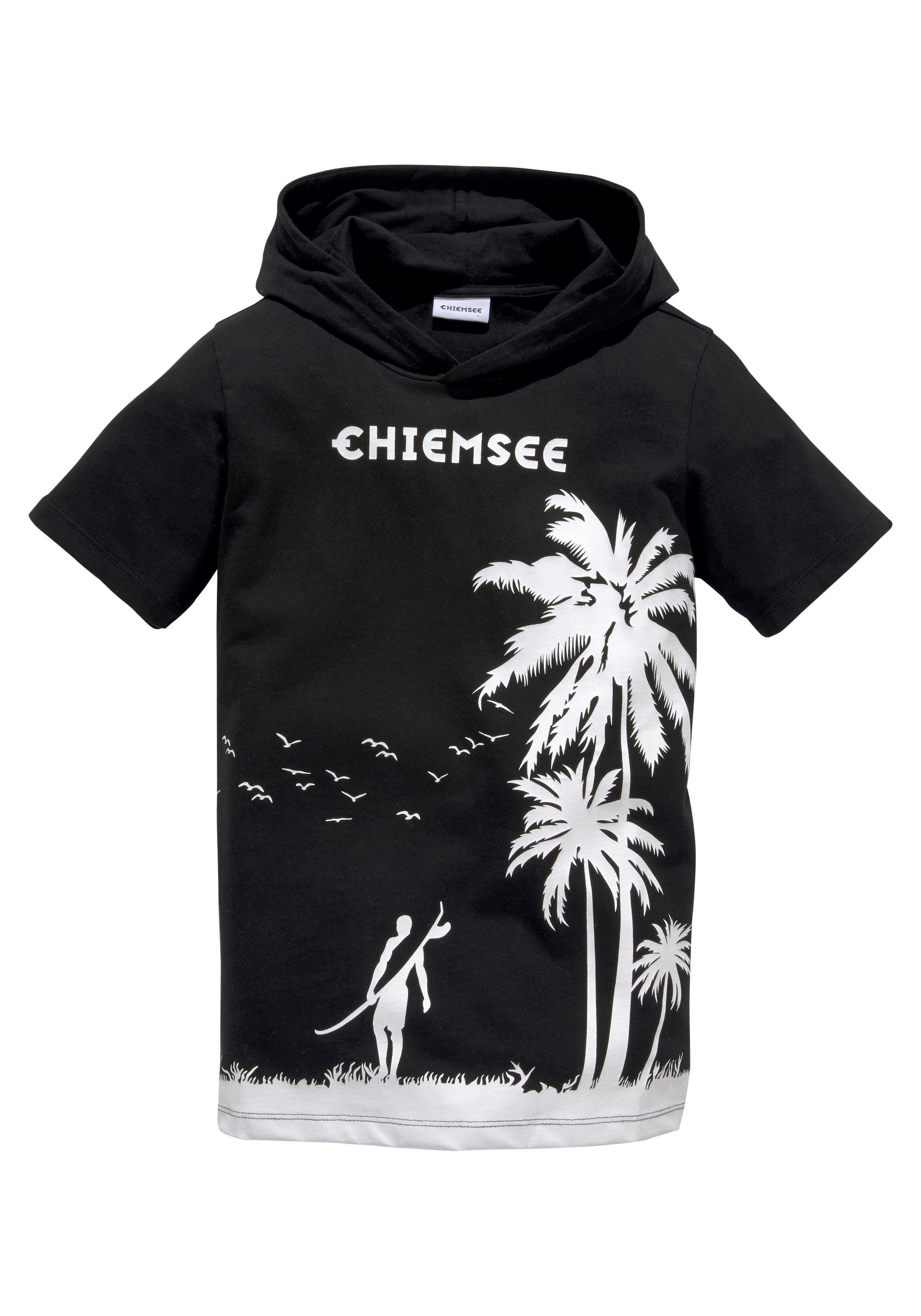 bei »mit T-Shirt Chiemsee Palmendruck«