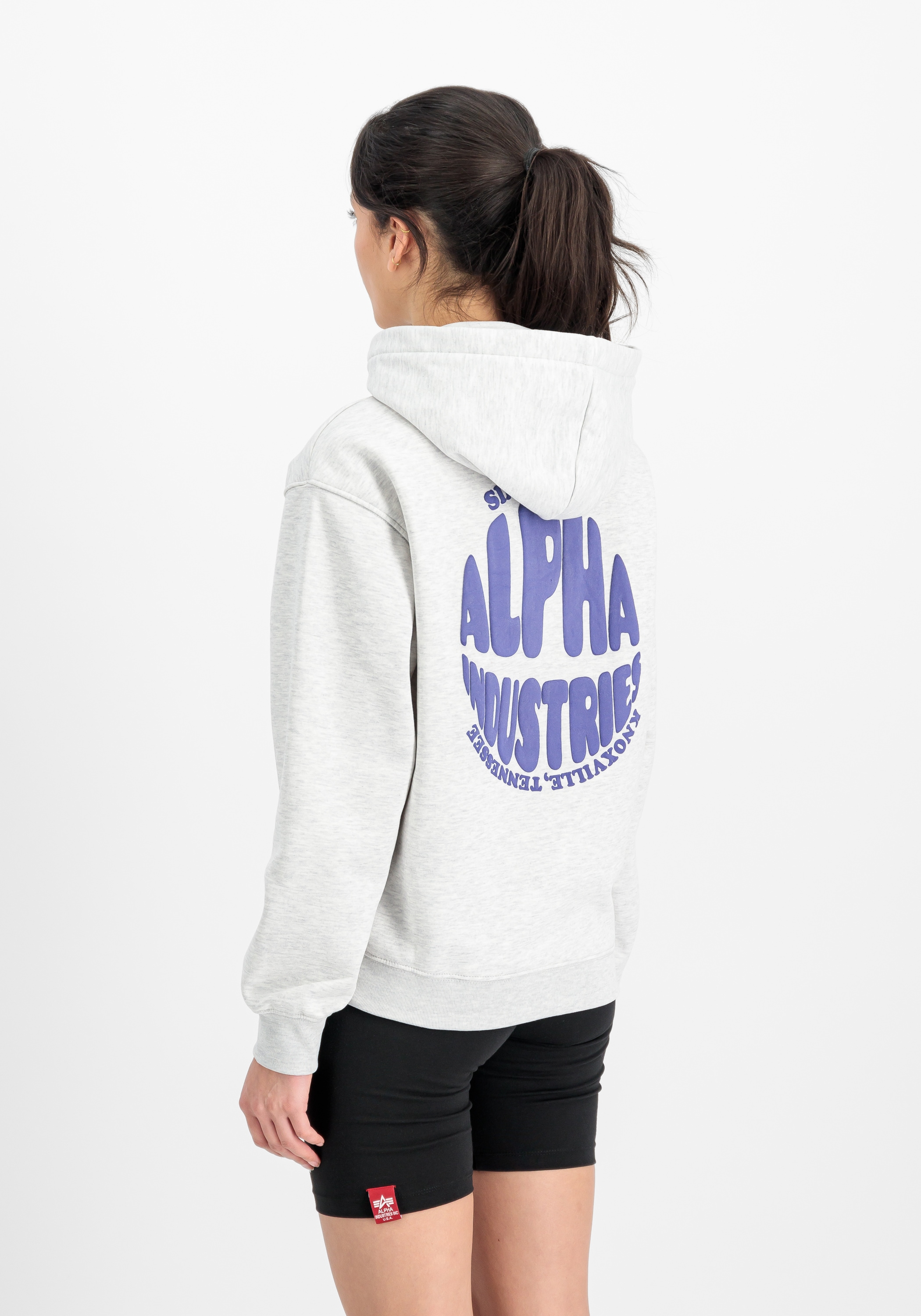 Alpha Industries Hoodie »Alpha Industries Women - Hoodies Logo Hoodie Backprint W«